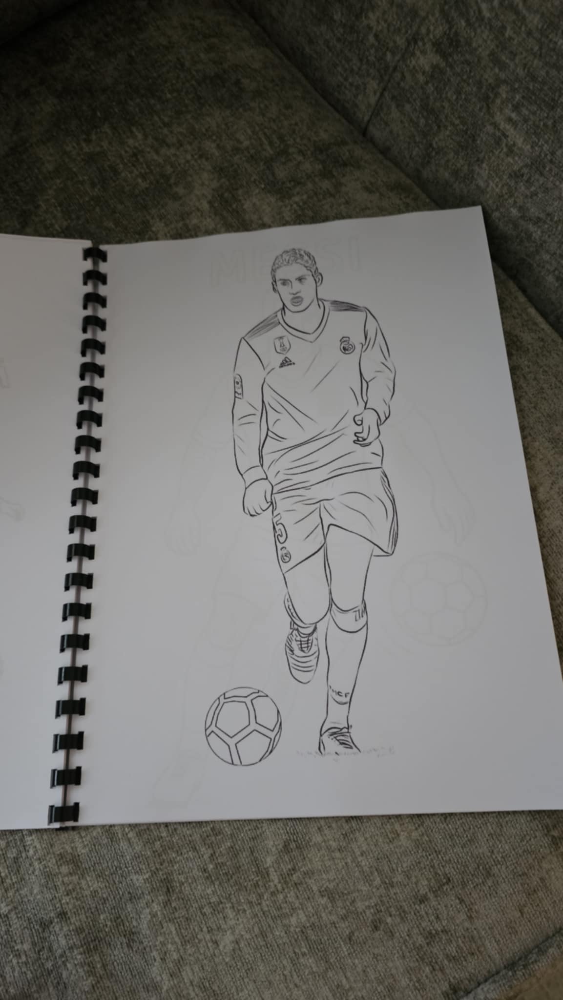 Football Colouring Book