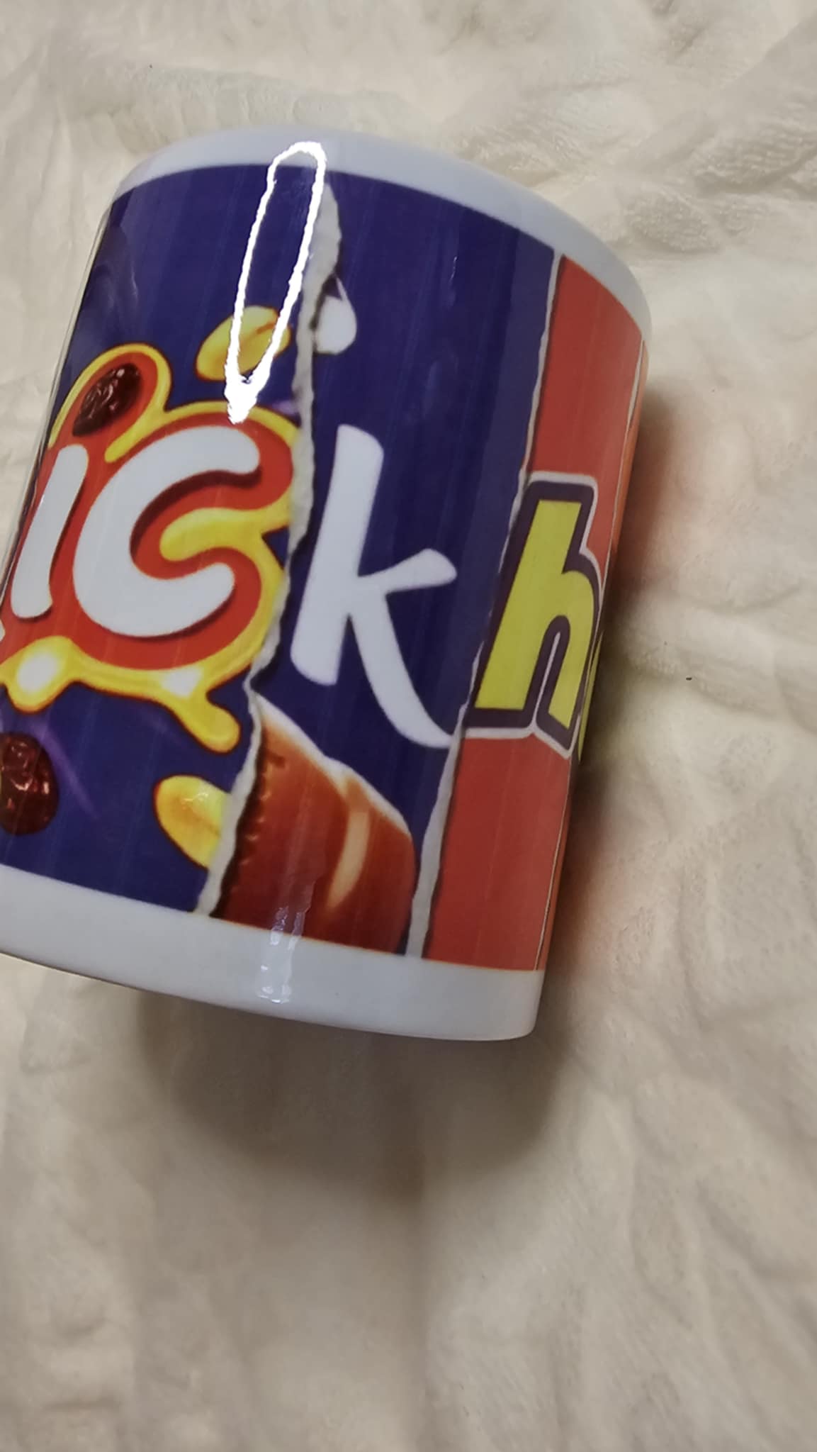 Chocolate Wrapper Effect Mug