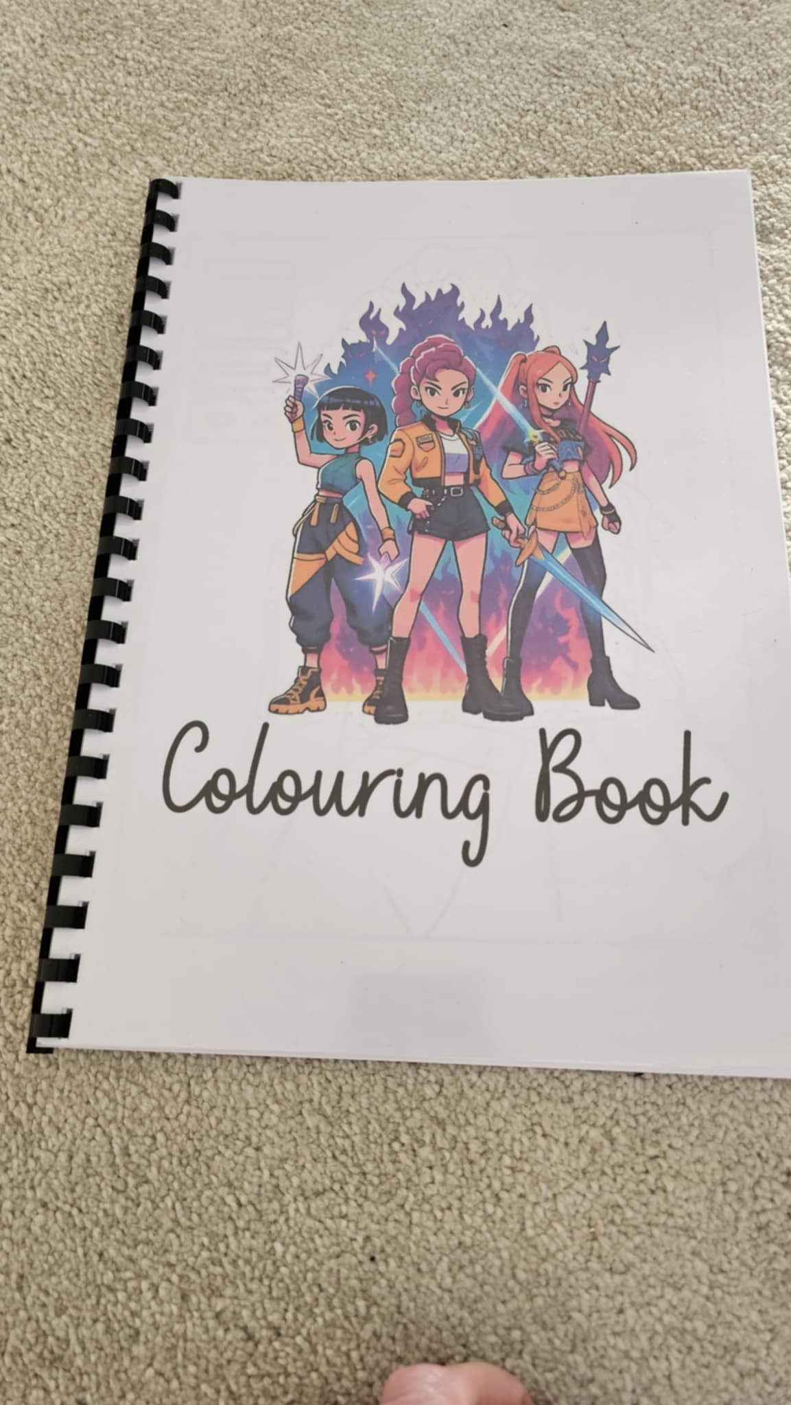 K Pop Colouring Book