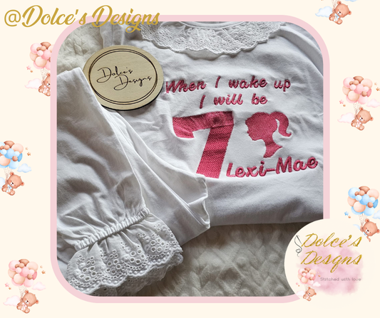 Own Design Birthday Pyjamas