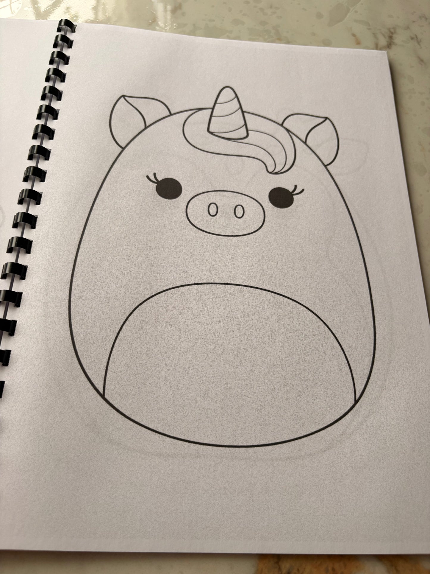 Squishmellow Colouring Book