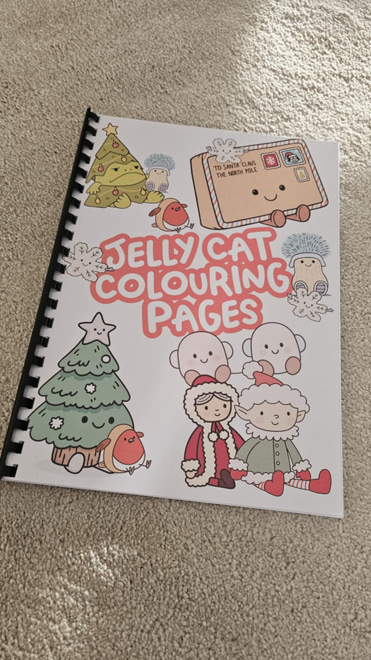 Christmas Jellycat Colouring Book