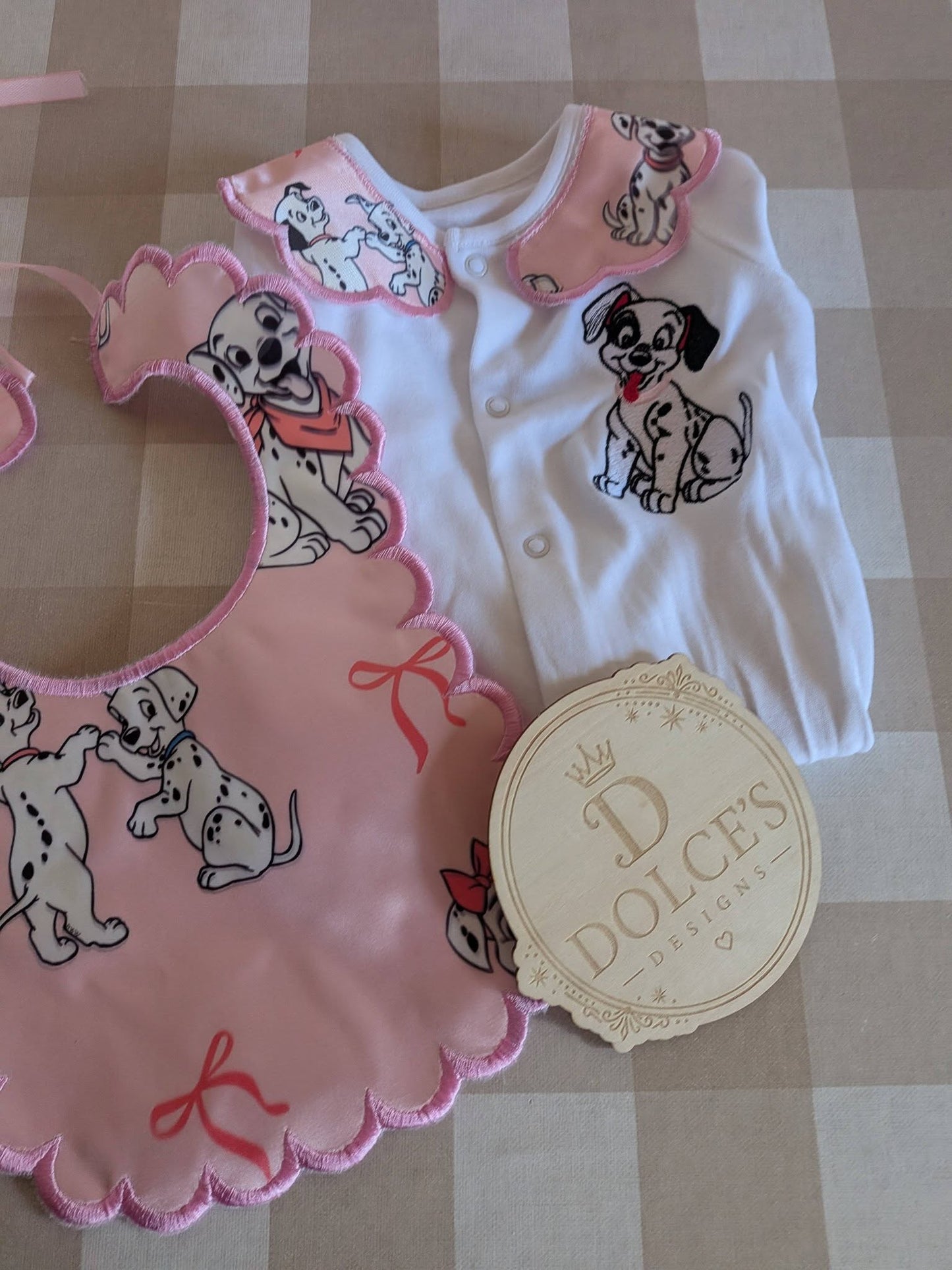 101 Spotty Dog Personalised Baby Set