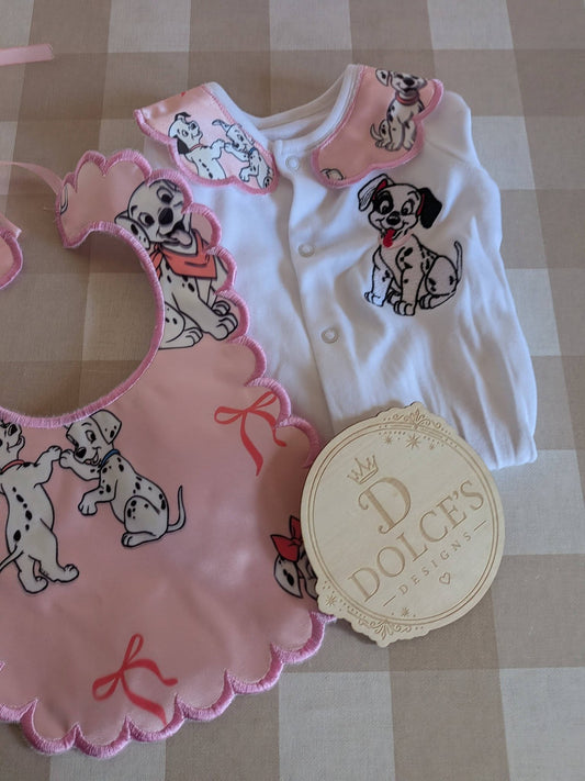 101 Spotty Dog Personalised Baby Set