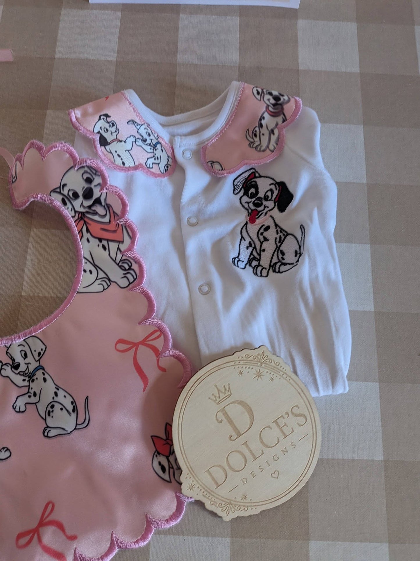 101 Spotty Dog Personalised Baby Set