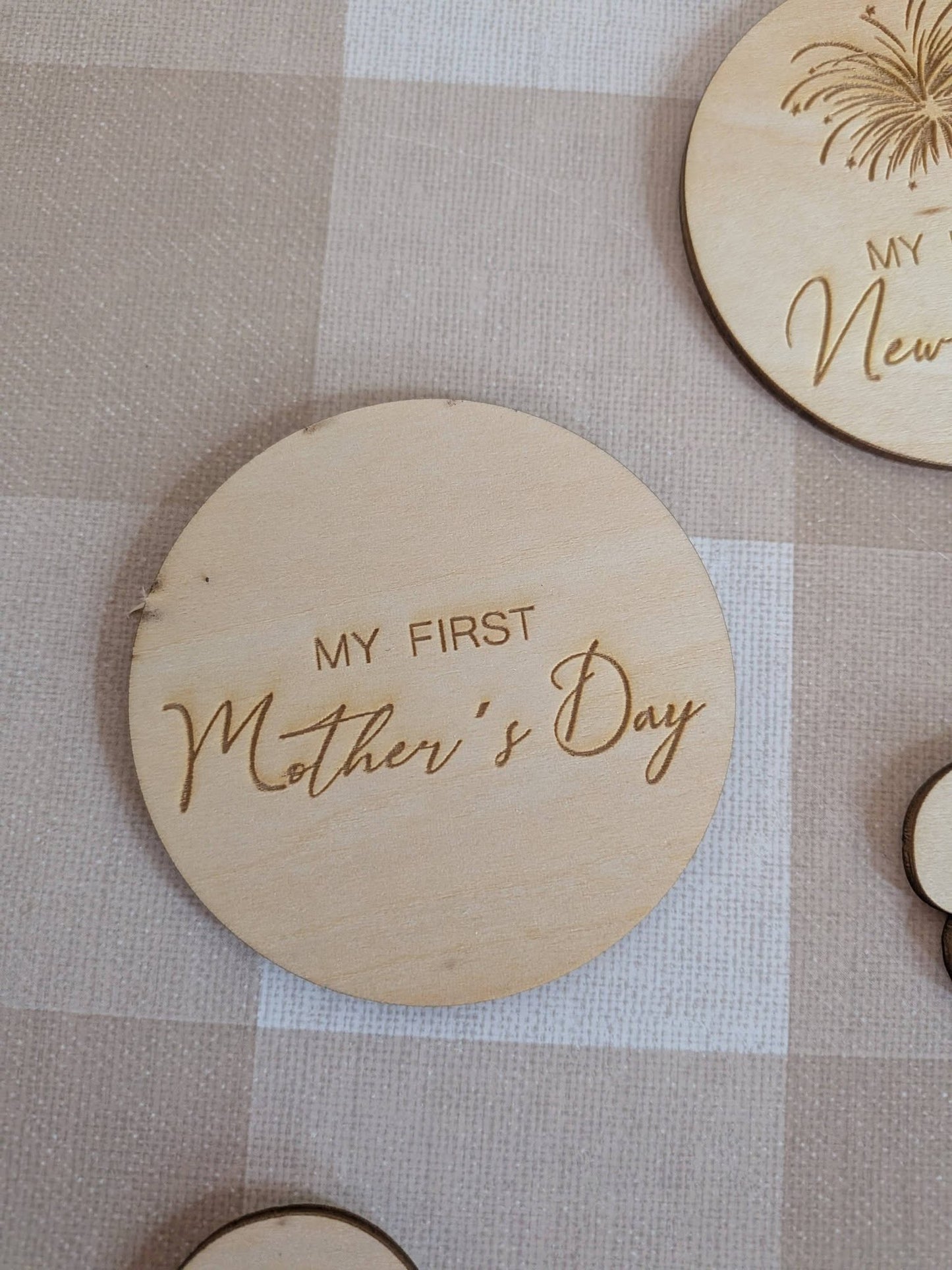 My First Milestone Photo Prop Set
