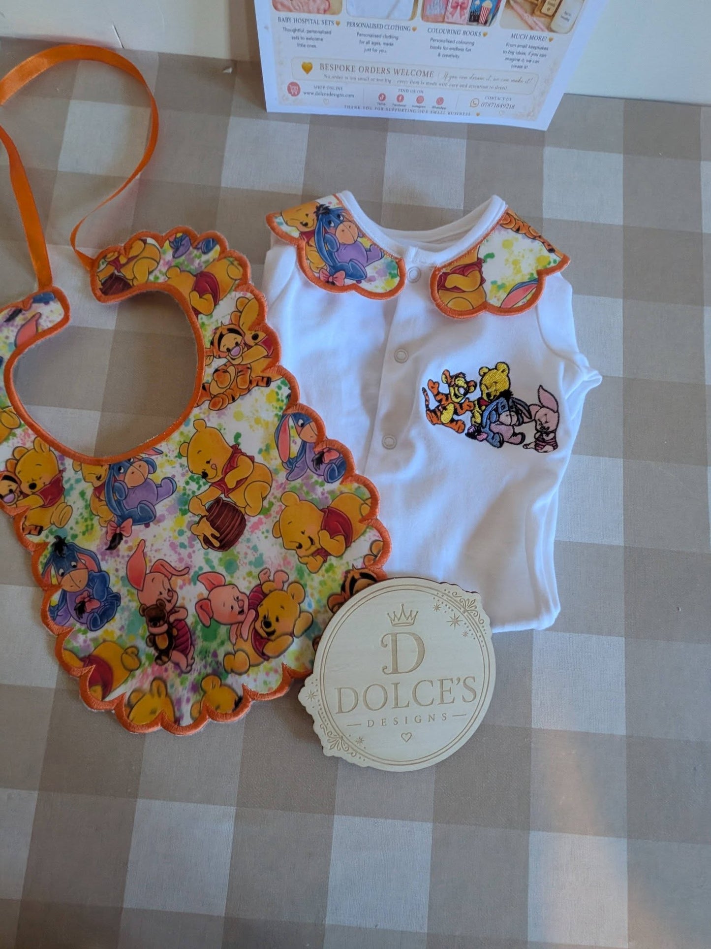Winnie the Pooh & Friends Personalised Baby Set