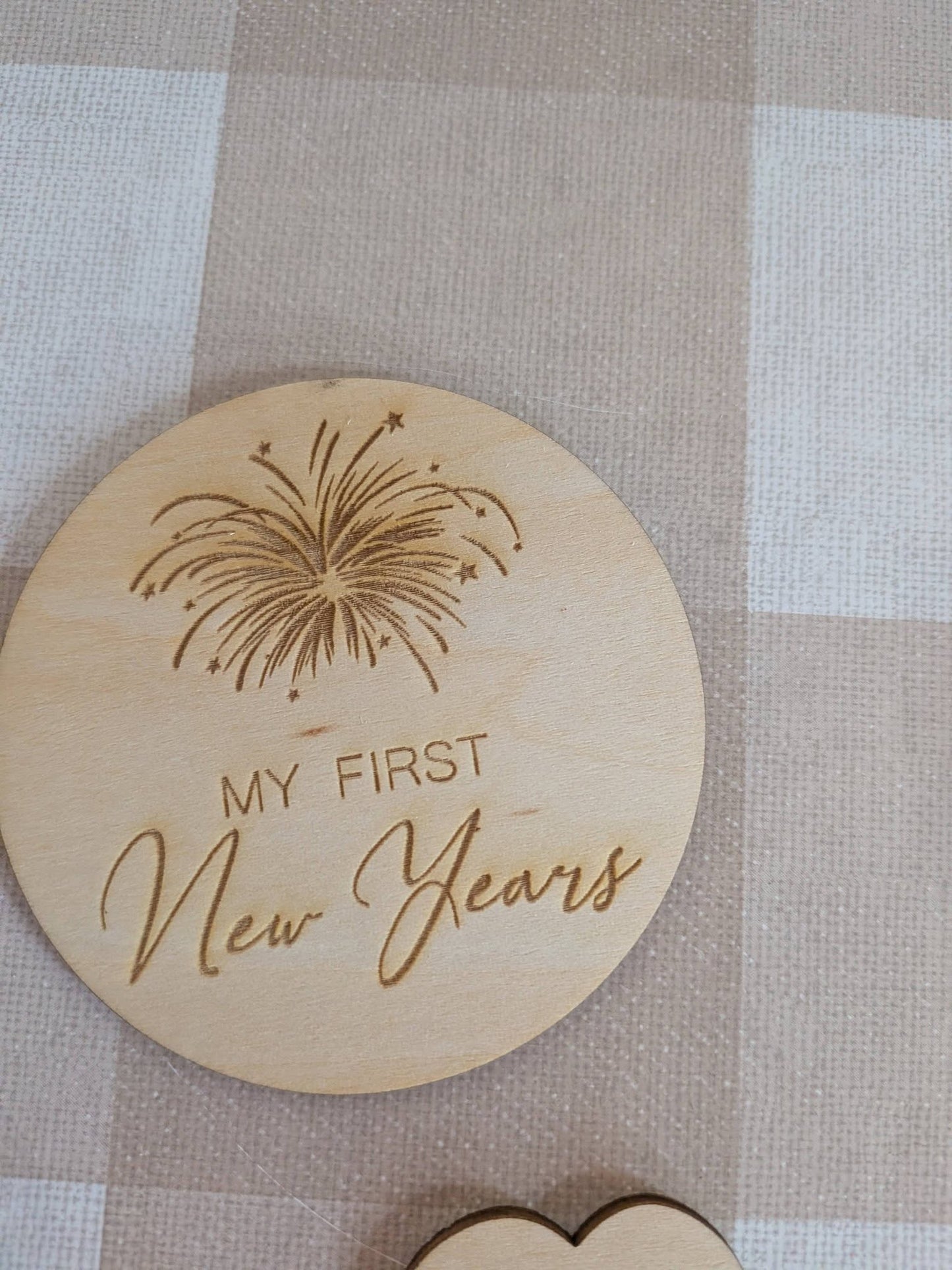 My First Milestone Photo Prop Set