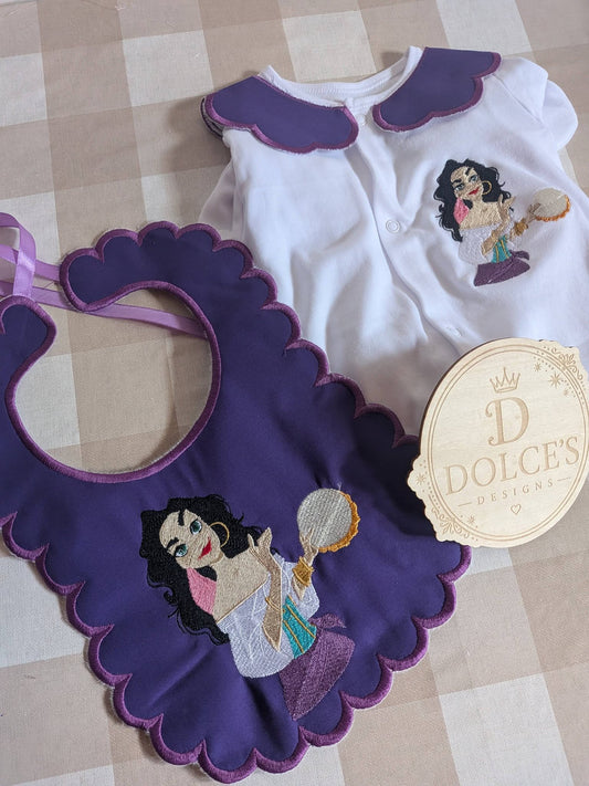 Personalised Esmeralda Inspired Baby Set