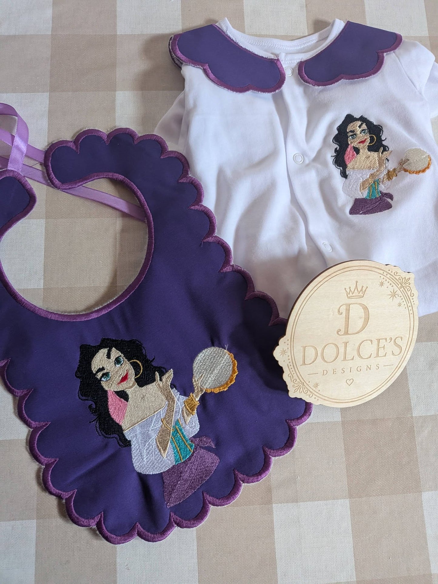 Personalised Esmeralda Inspired Baby Set