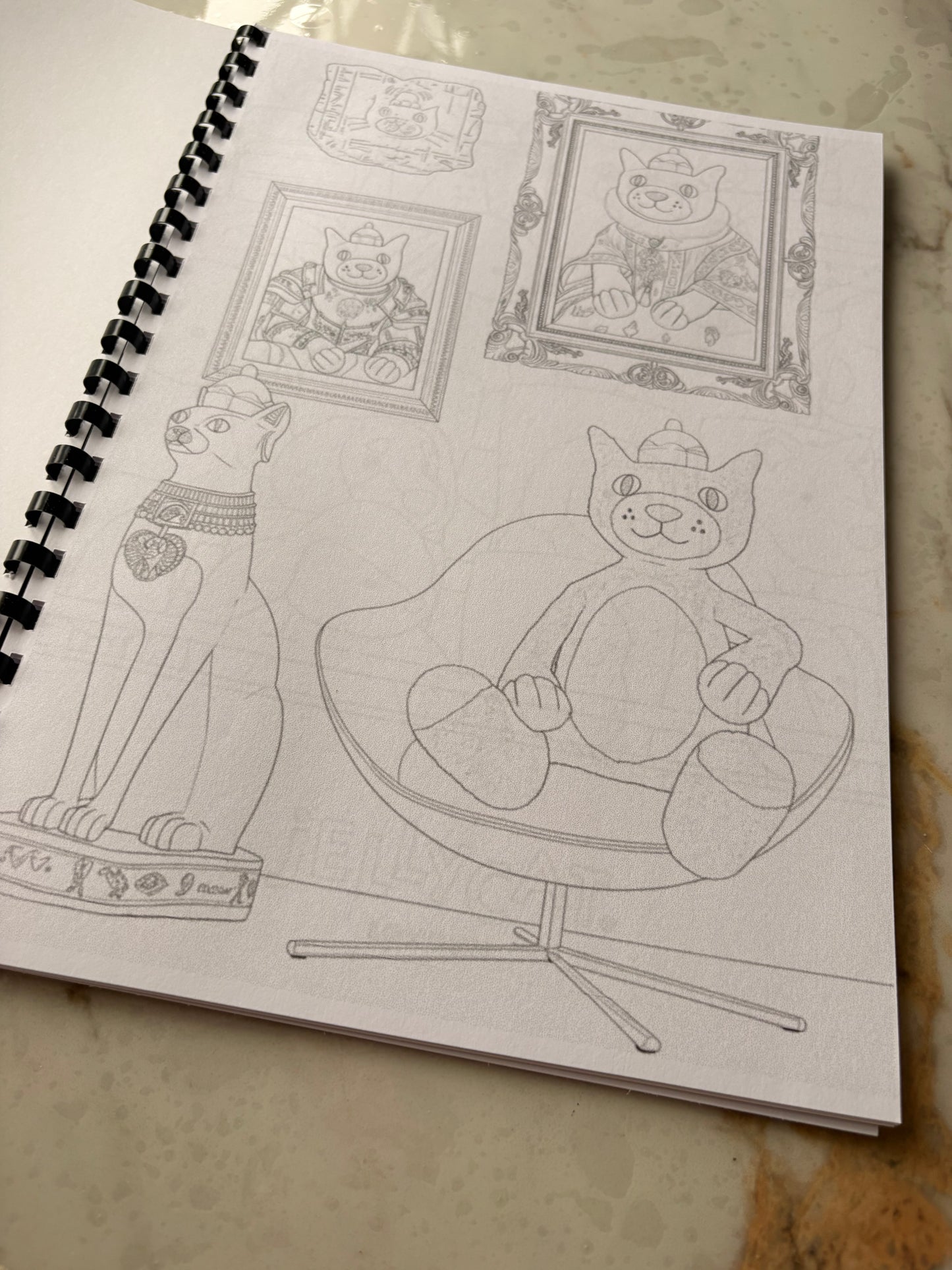 Jellycat Scene Colouring Book