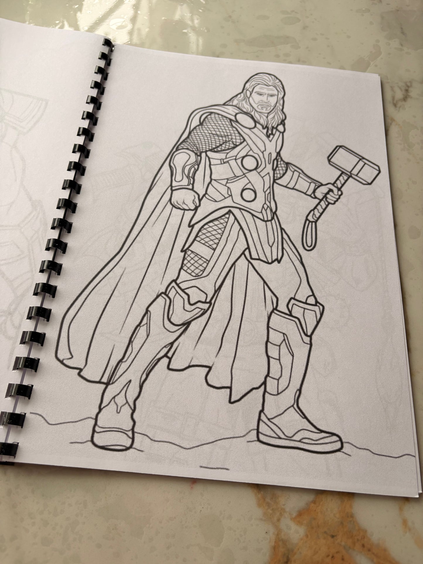 The Avengers Colouring Book
