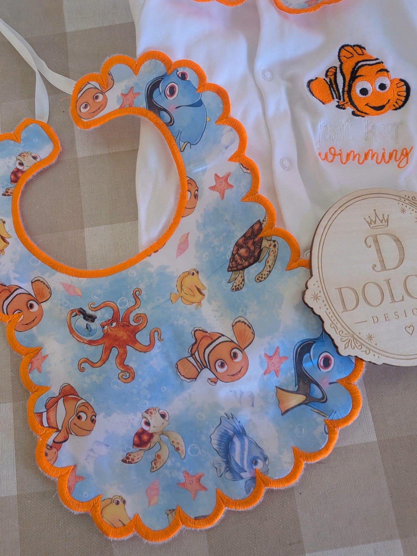 Finding Nemo Inspired Baby Set