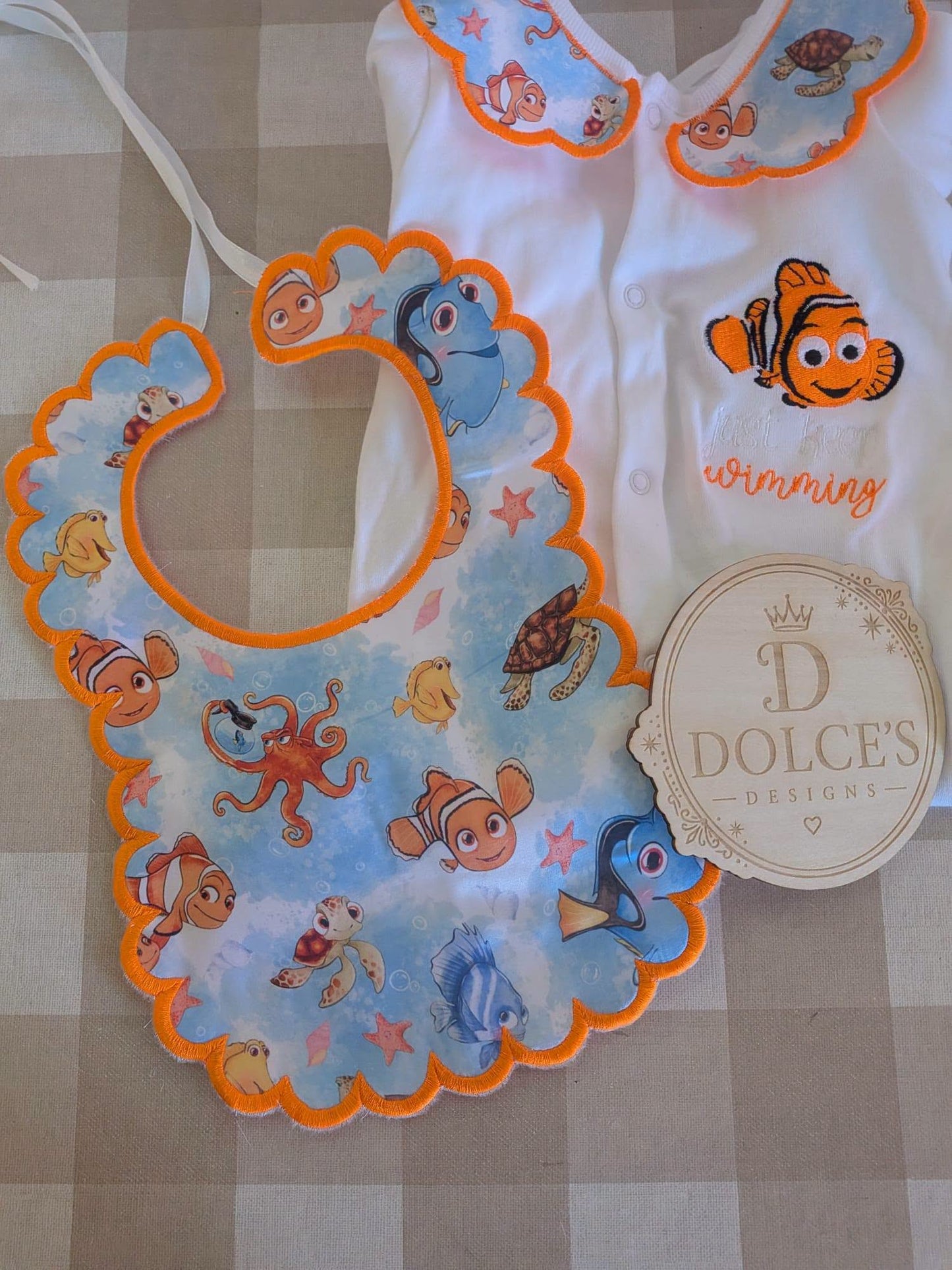 Finding Nemo Inspired Baby Set