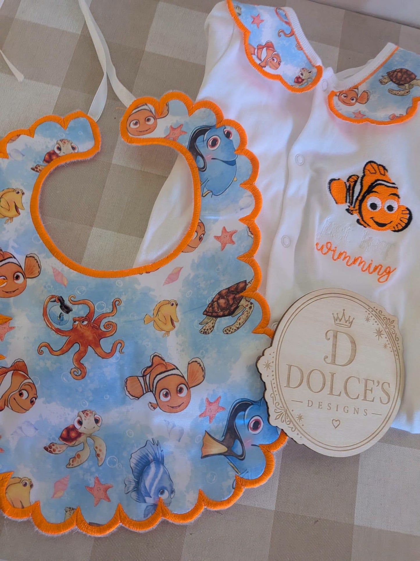 Finding Nemo Inspired Baby Set