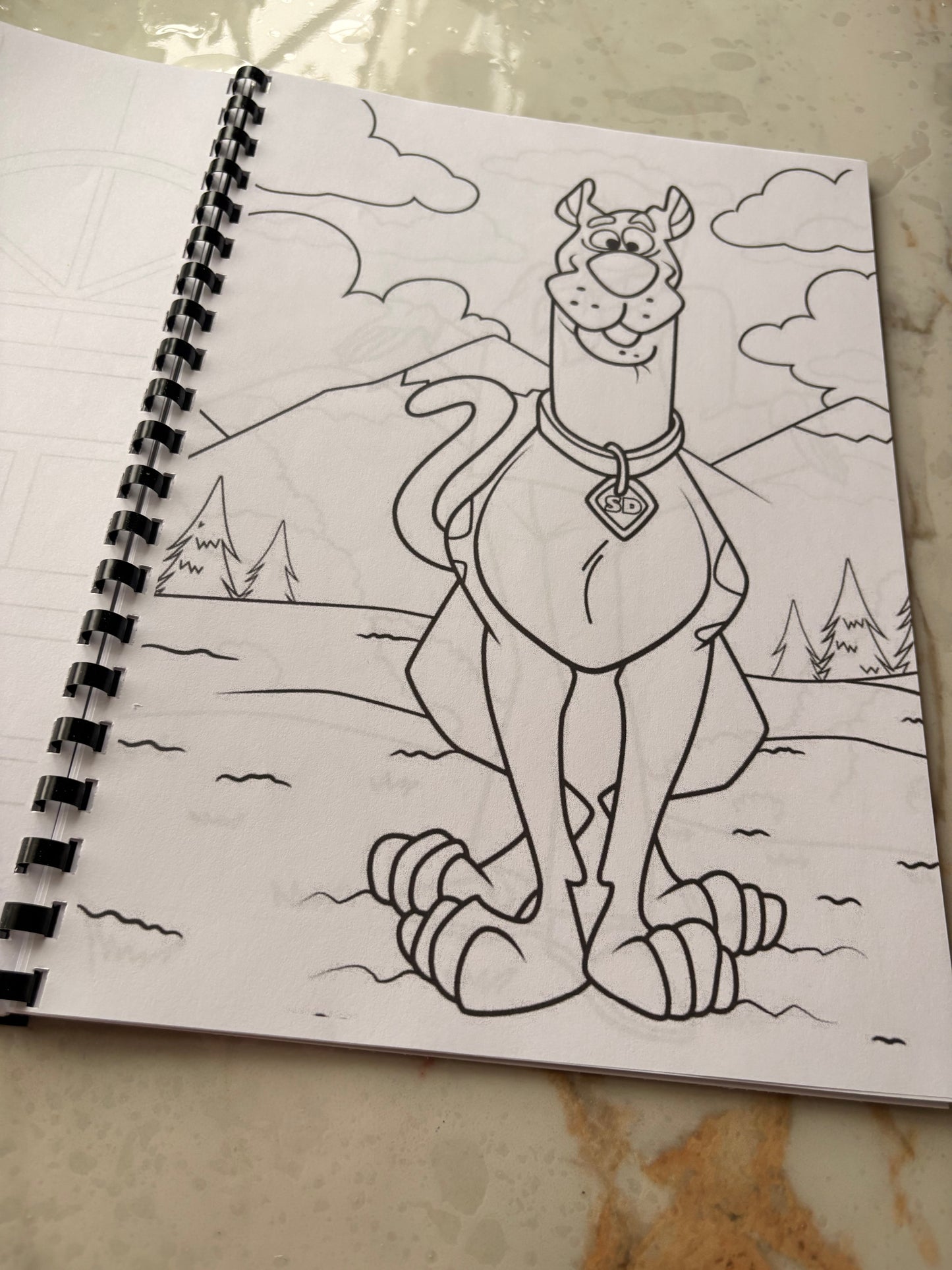Scooby Doo Colouring Book