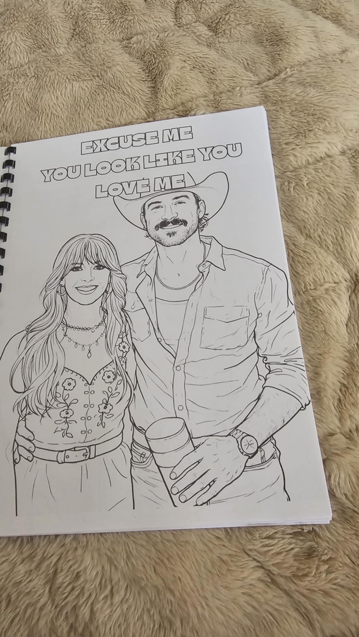 Country Music Colouring Book