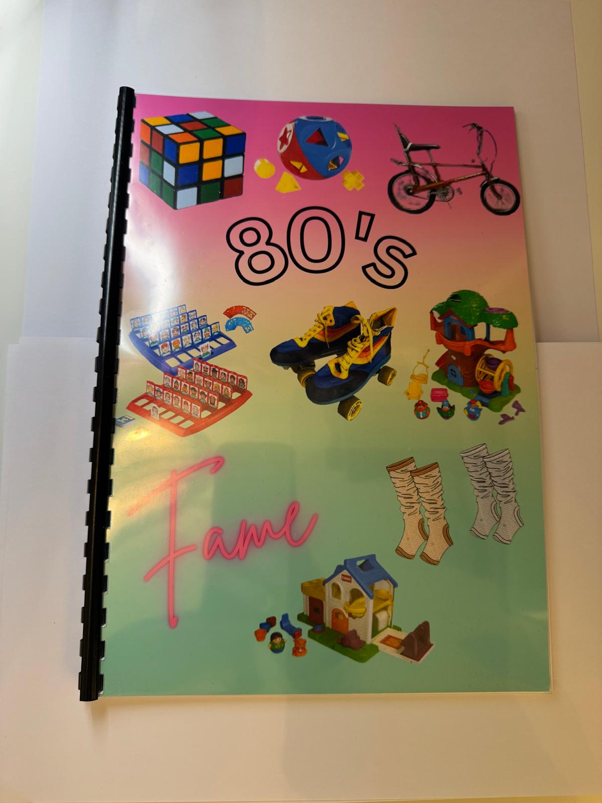 80s Throwback Colouring Book