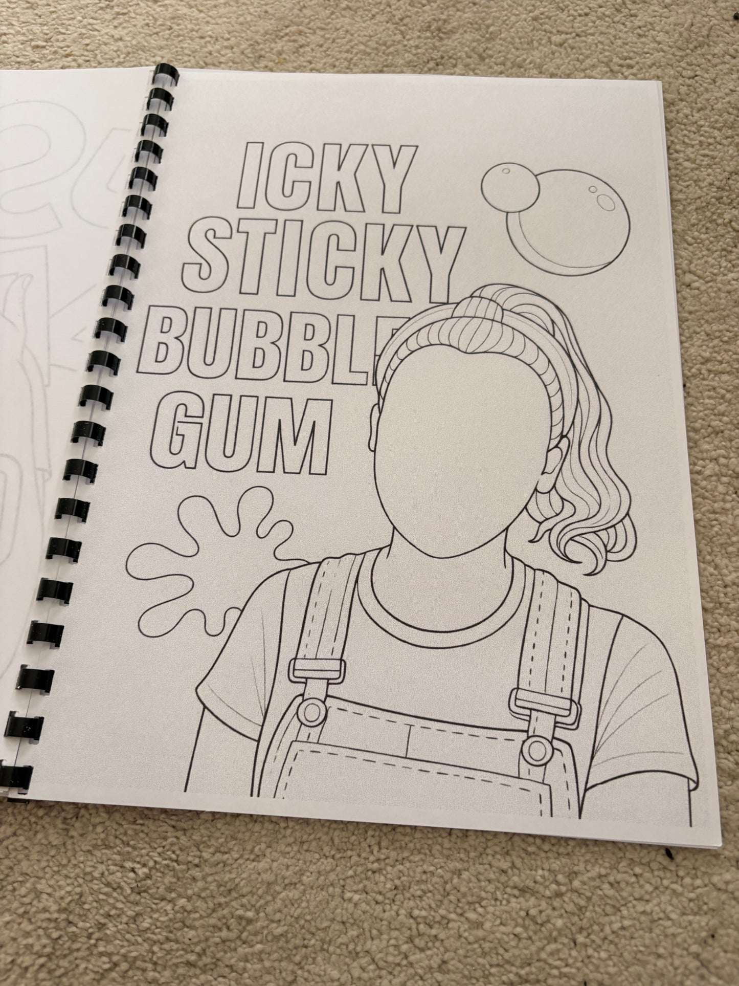 Miss Rachel Inspired Kids Colouring Book