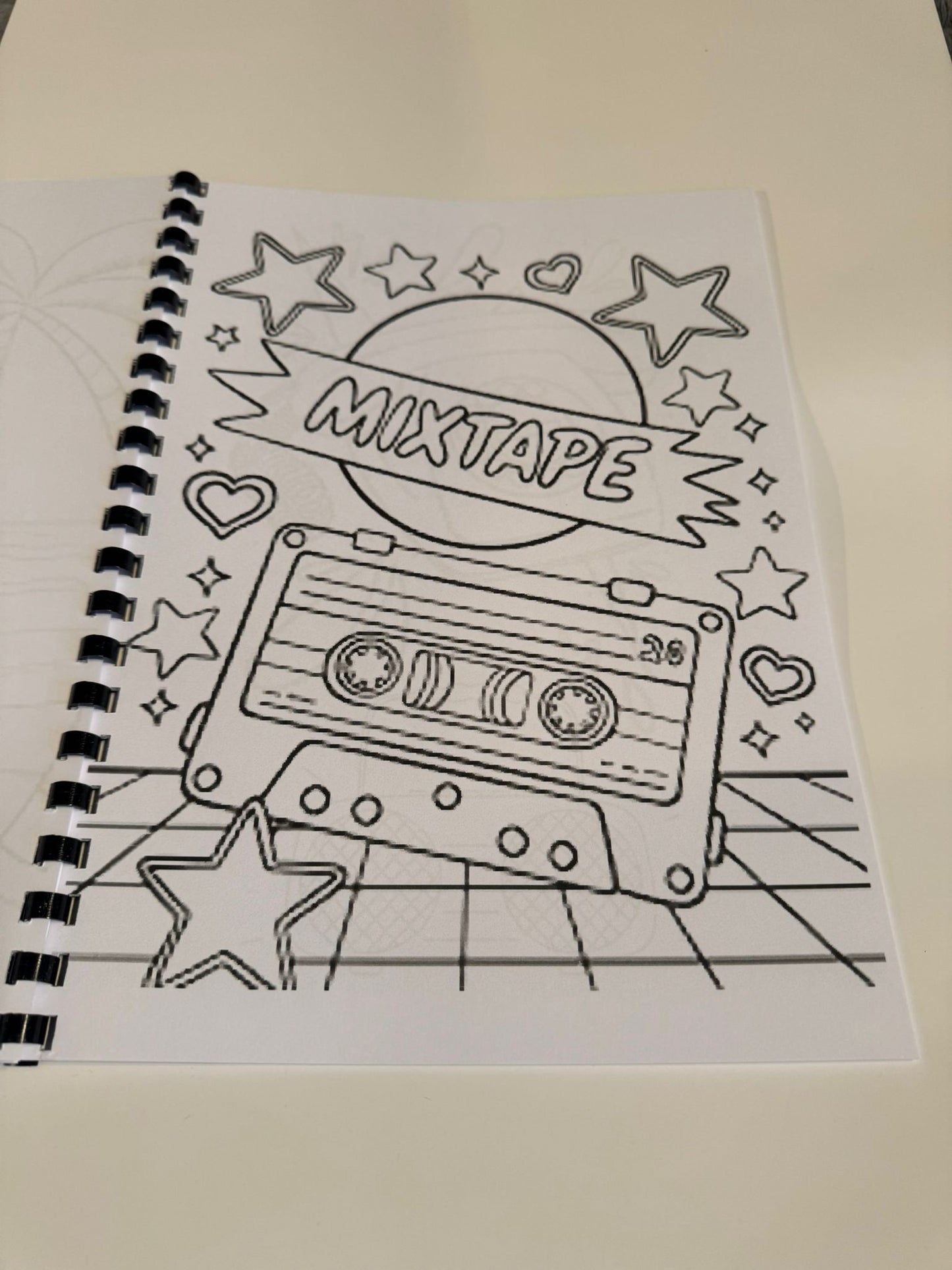 80s Throwback Colouring Book