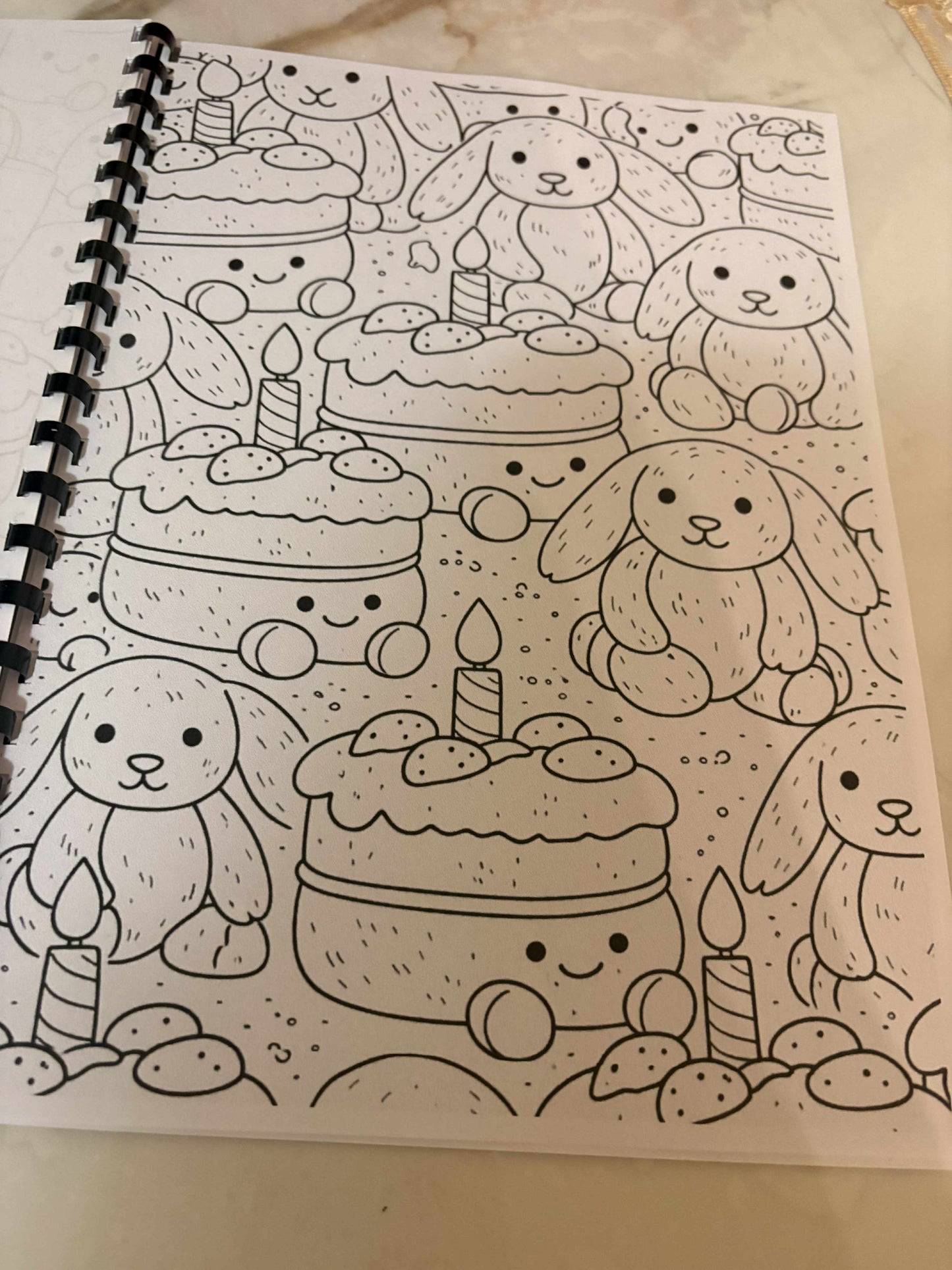 Adult Jellycat Colouring