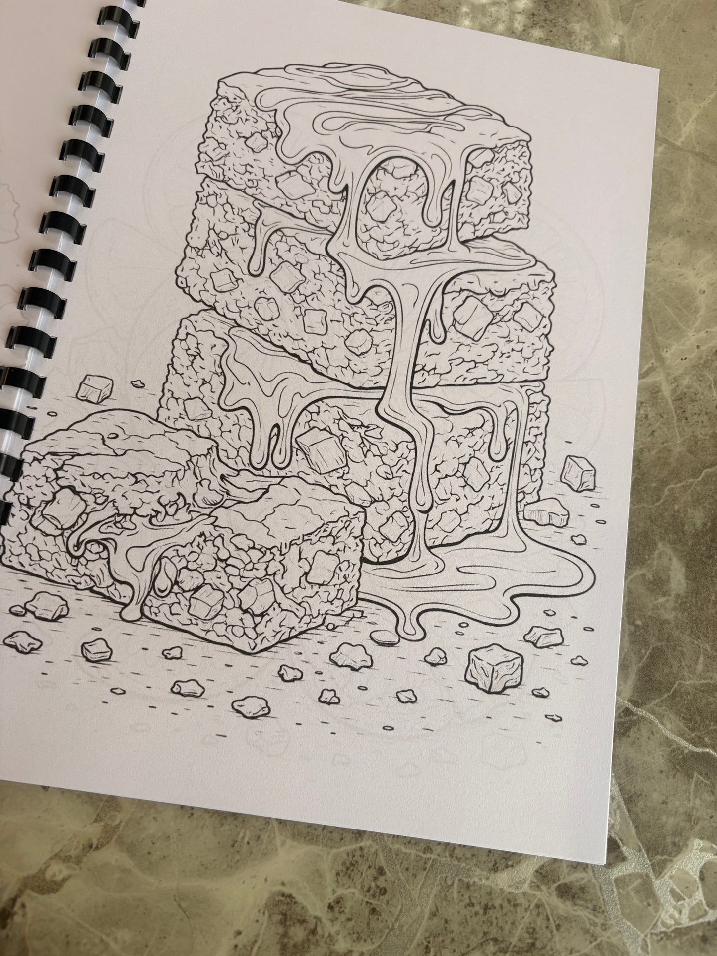 Chocolate Lovers Colouring Book 🍫
