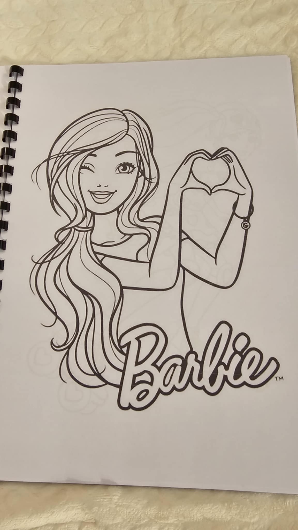 Barbie Colouring Book