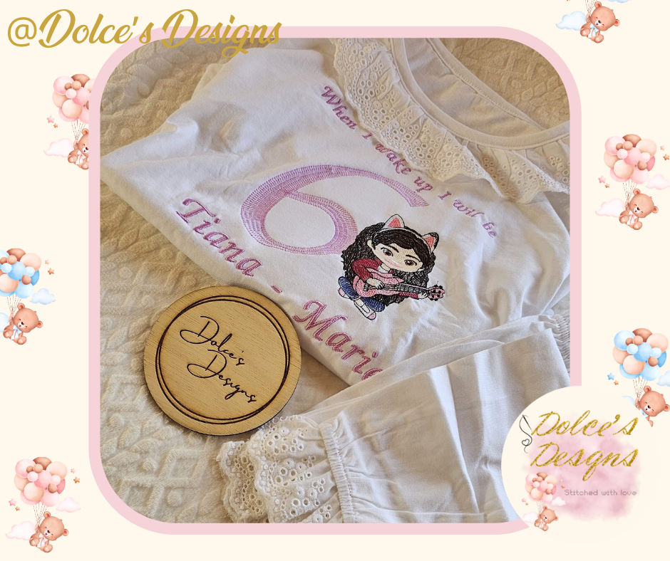 Own Design Birthday Pyjamas
