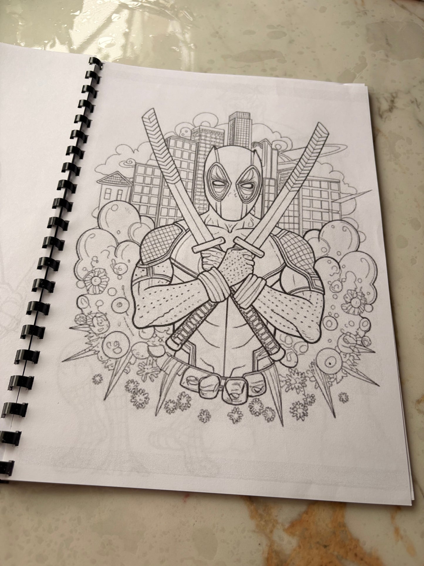 The Avengers Colouring Book