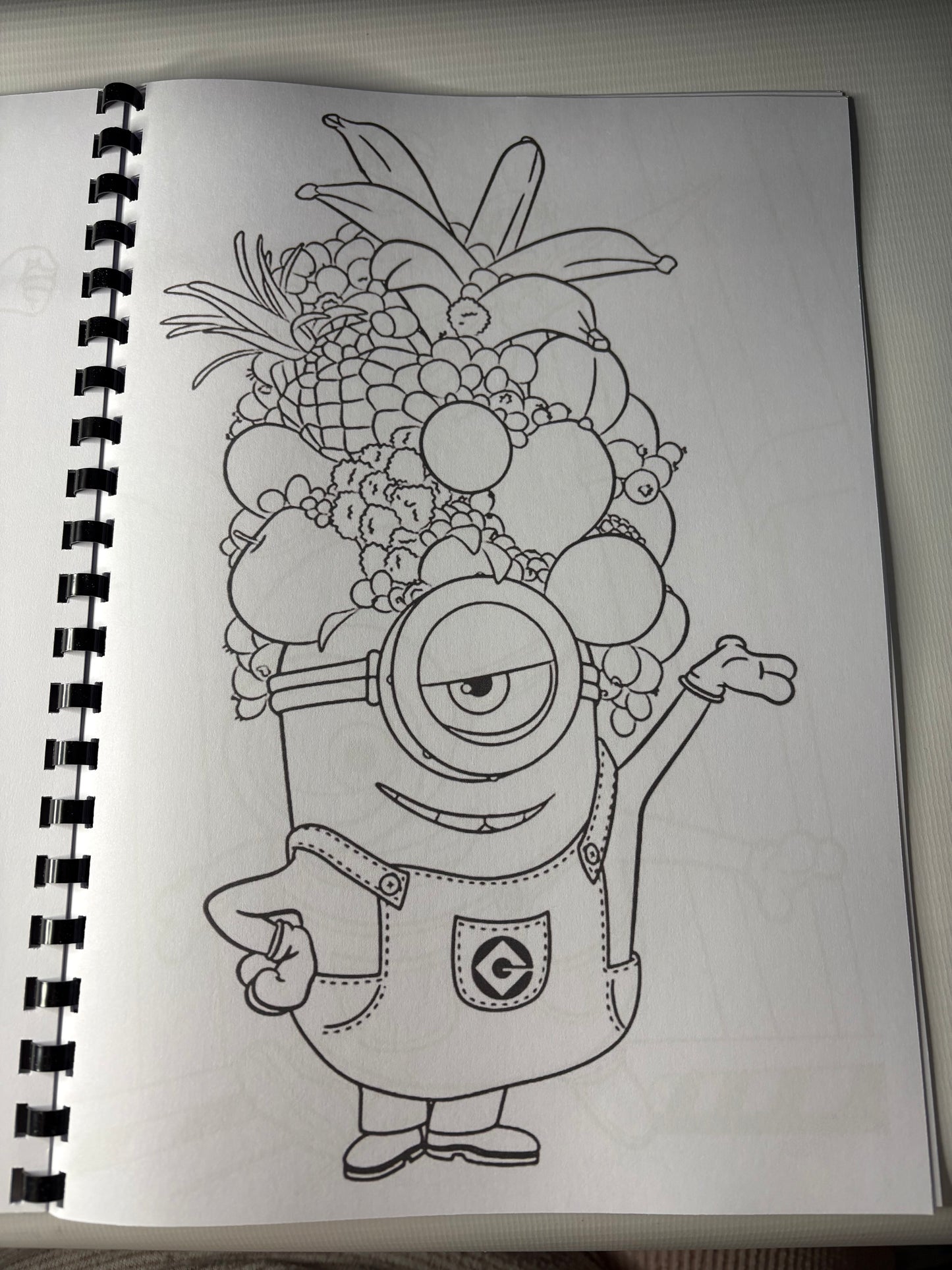 Minions Colouring Book