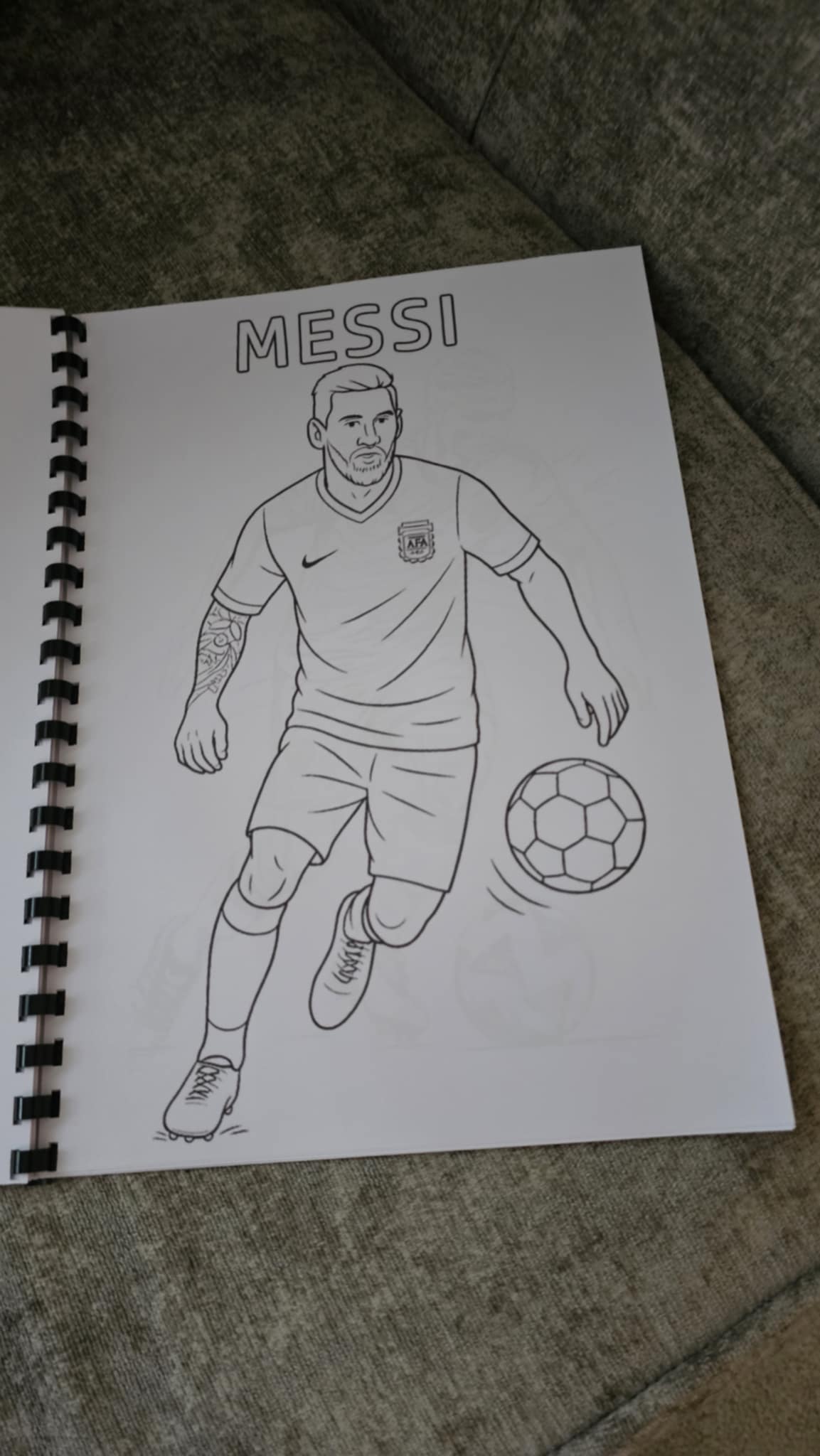 Football Colouring Book