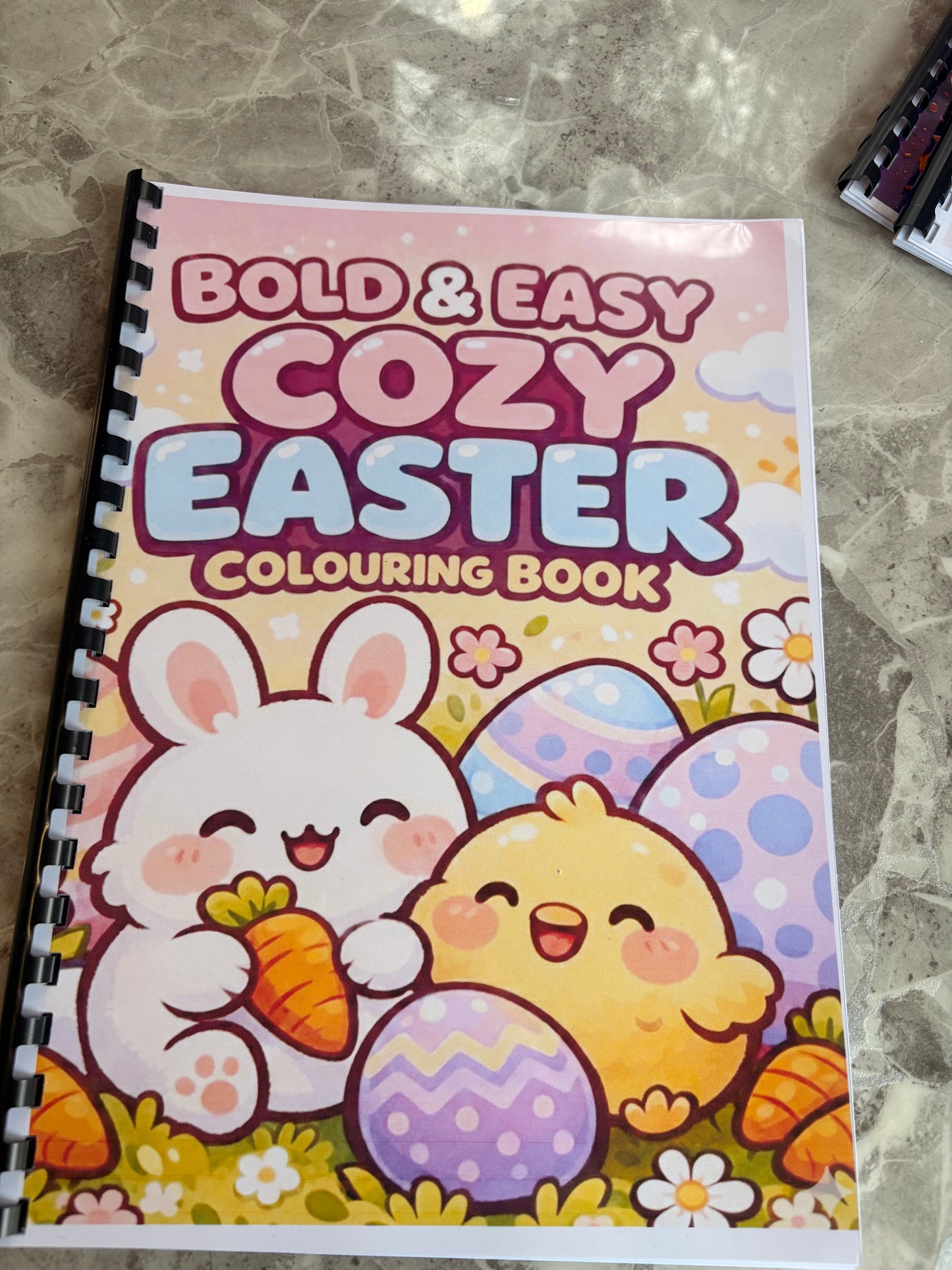 Bold & Easy Cozy Easter Colouring Book 🐰🐣