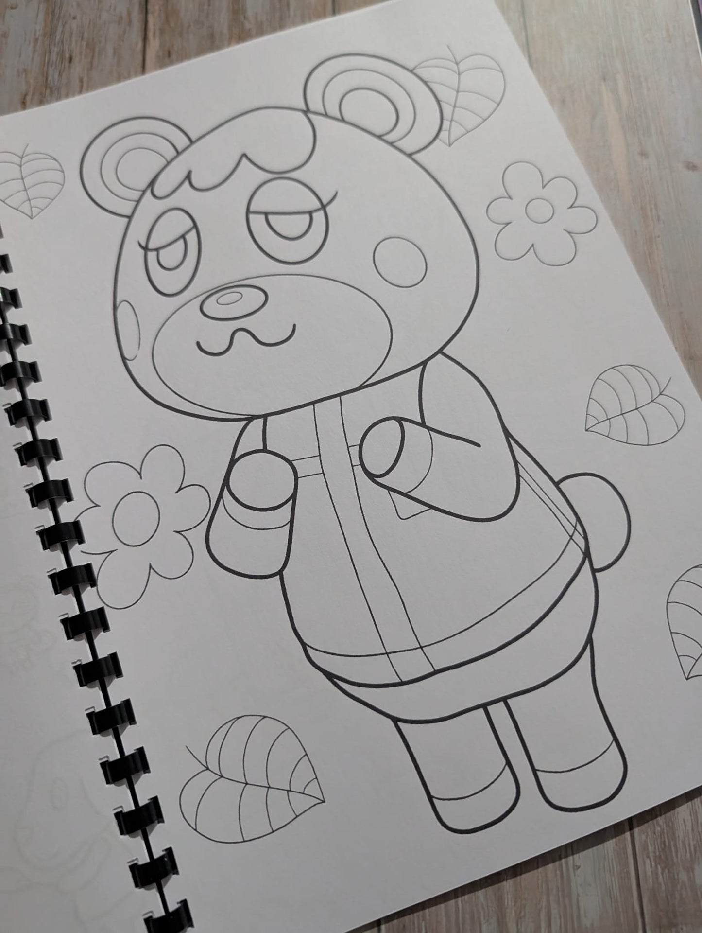 Cosy Village Colouring Book A4 | Cute Life Simulation Colouring Book | 20+ Pages | Aesthetic Colouring Book | Printed in UK