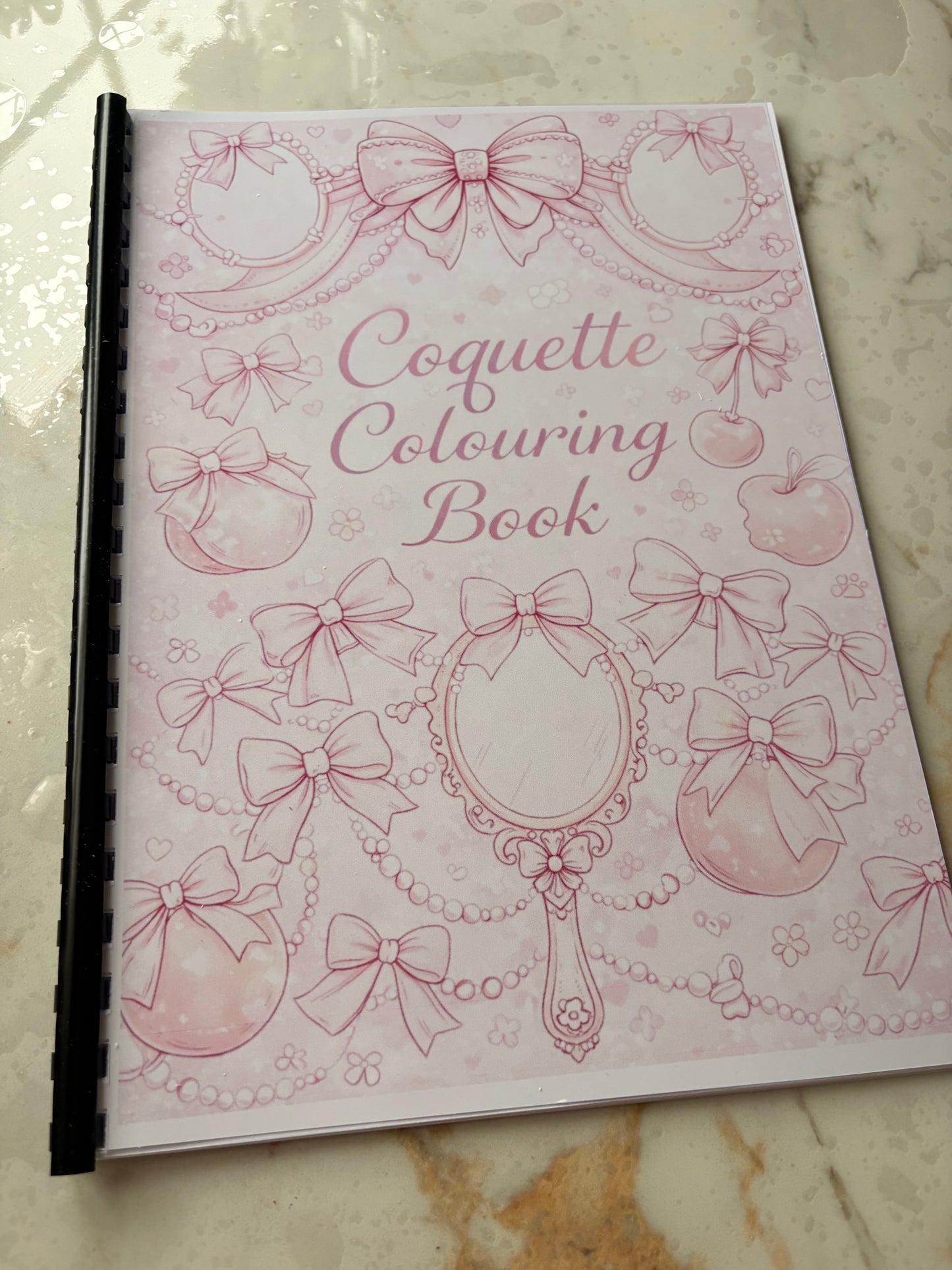 Bows & Coquette Colouring Book