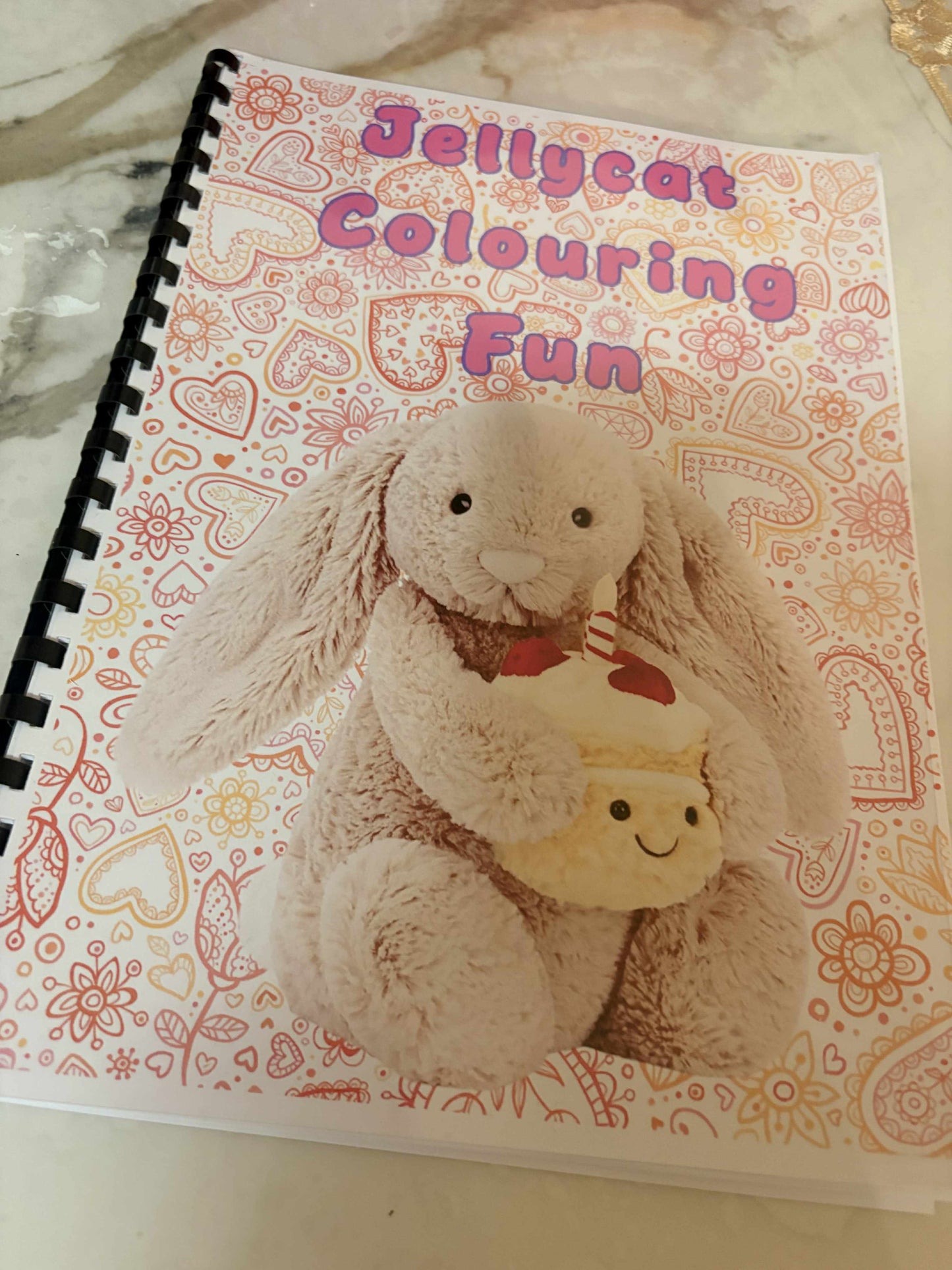 Adult Jellycat Colouring