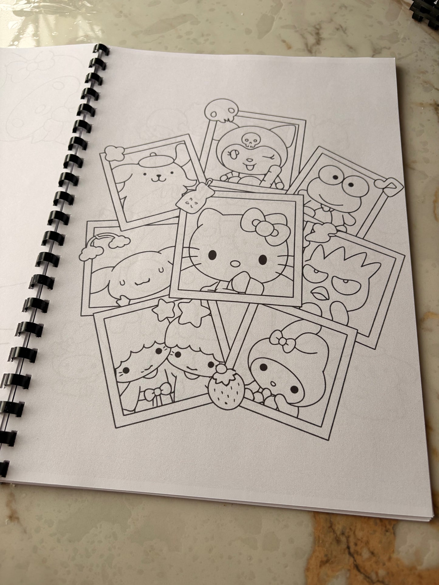Hello Kitty & Friends Colouring Book