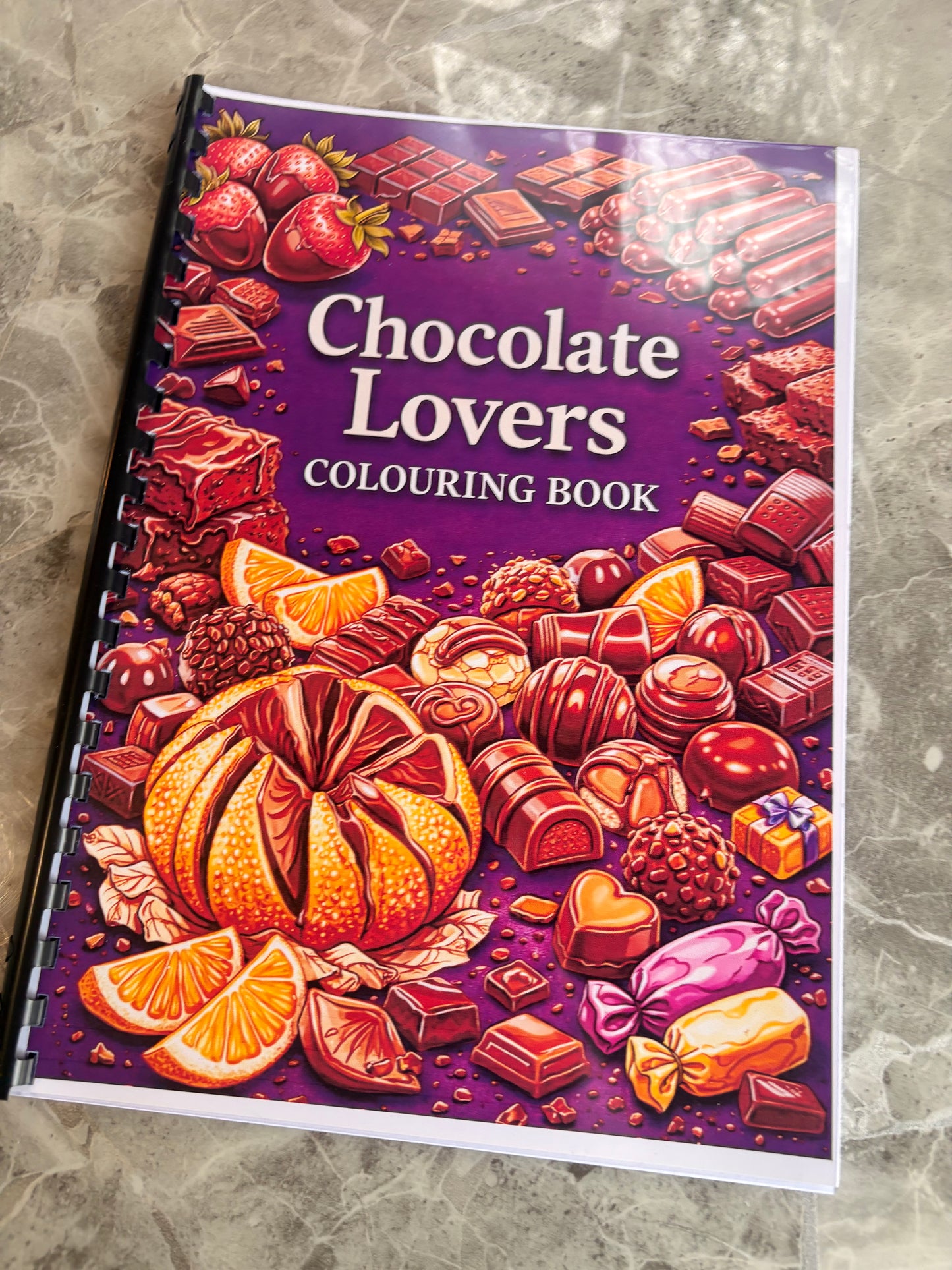 Chocolate Lovers Colouring Book 🍫