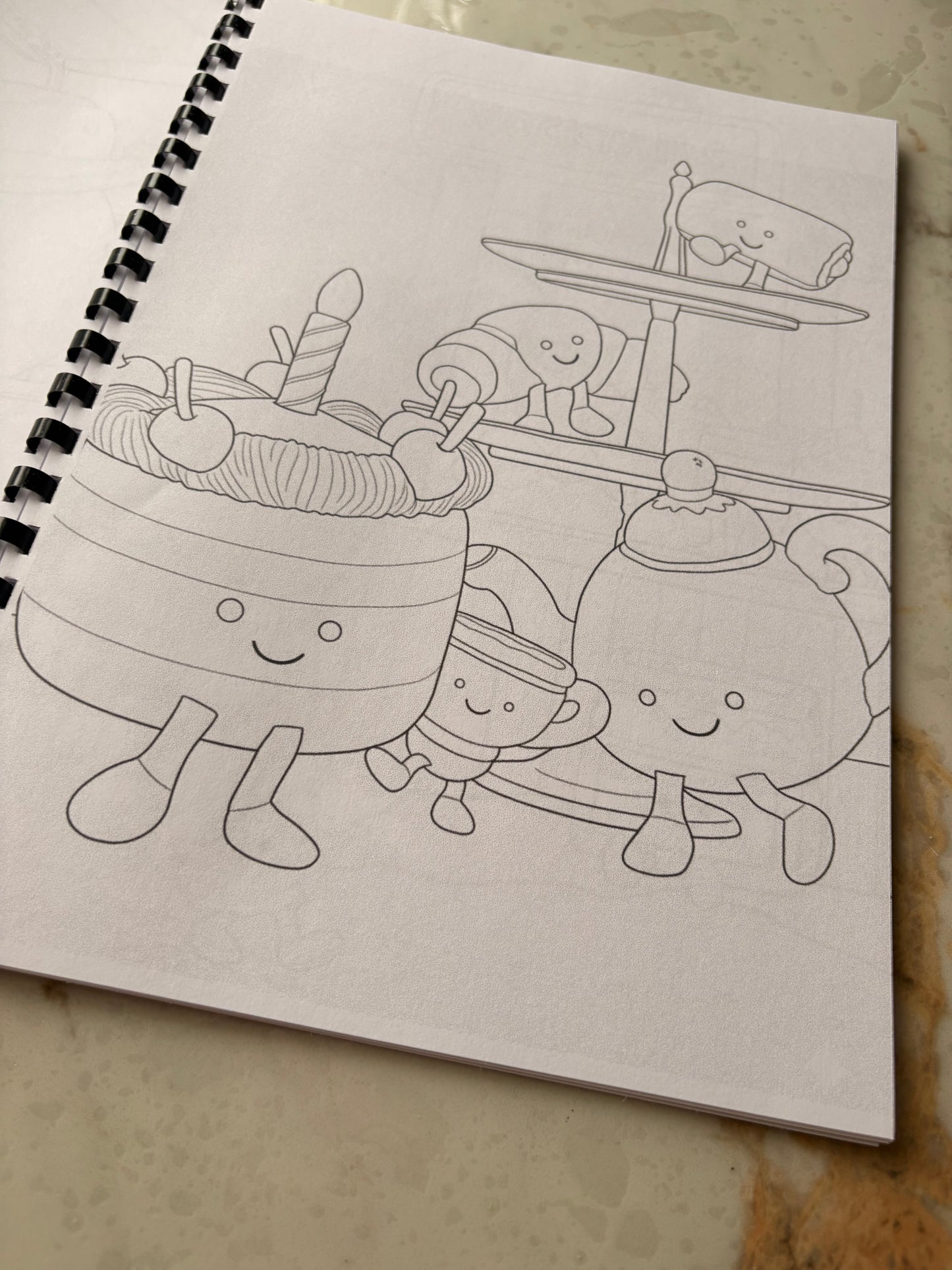 Jellycat Scene Colouring Book
