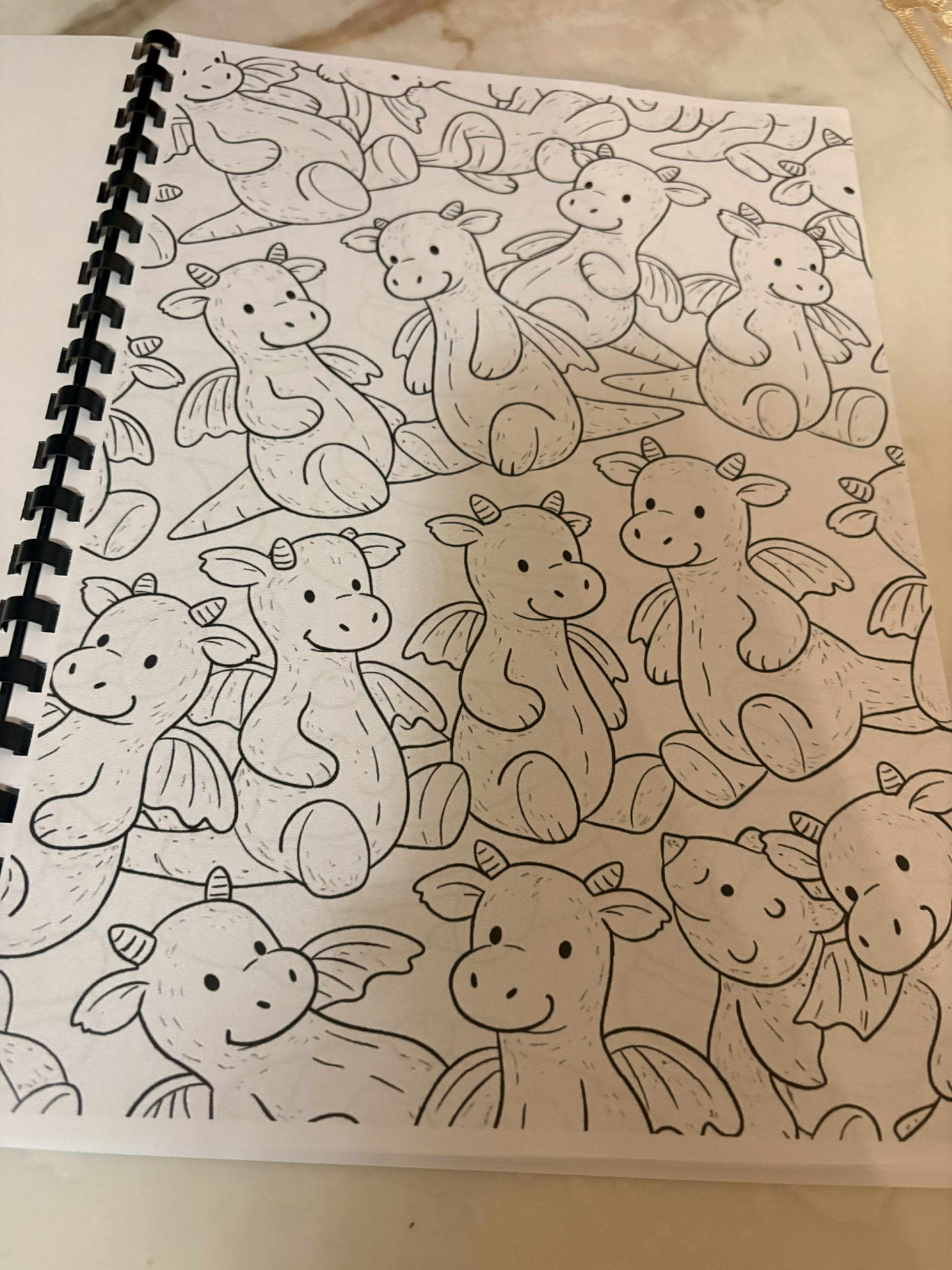 Adult Jellycat Colouring