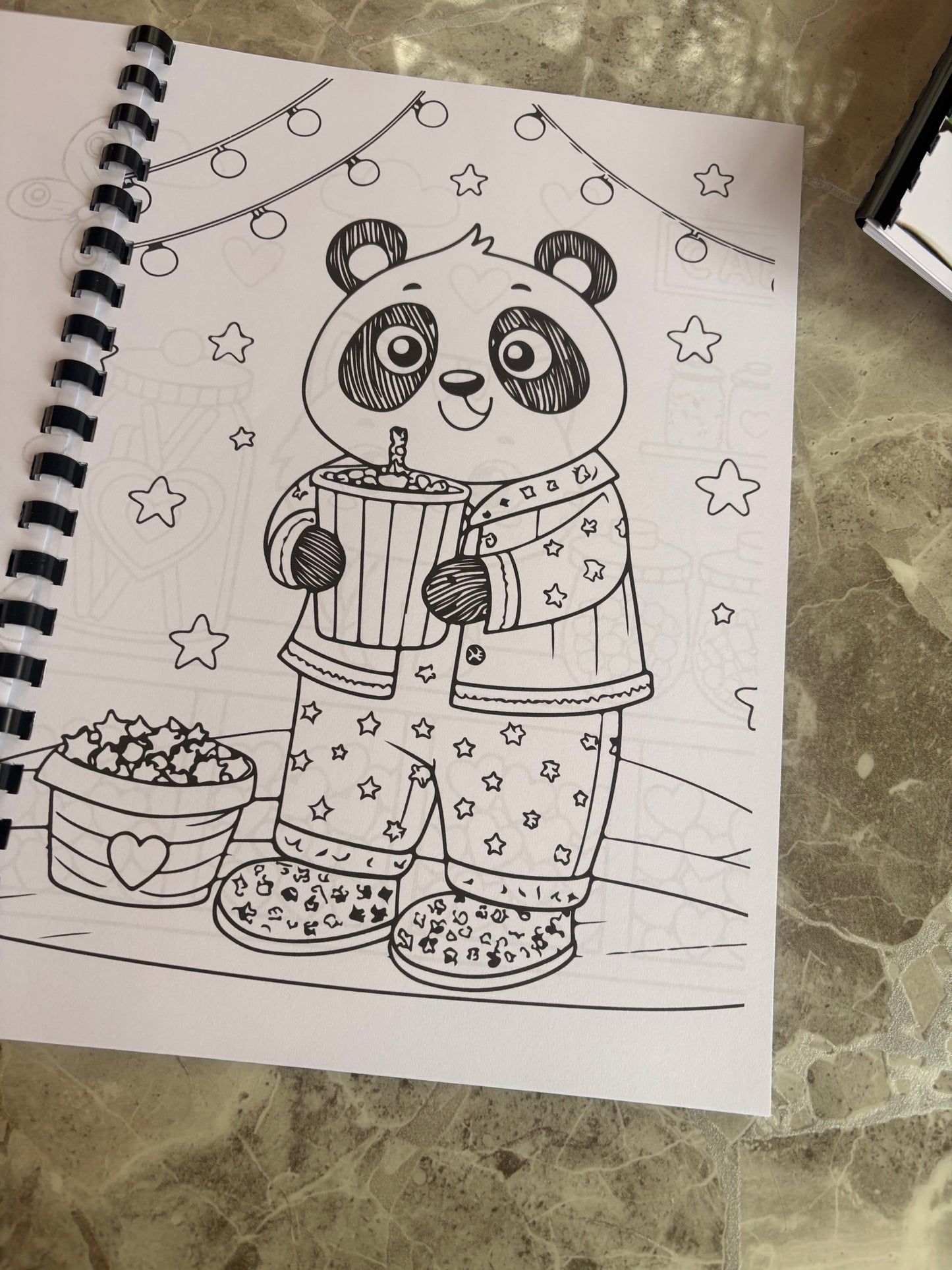 Cosy Girl Colouring Book 🩷
