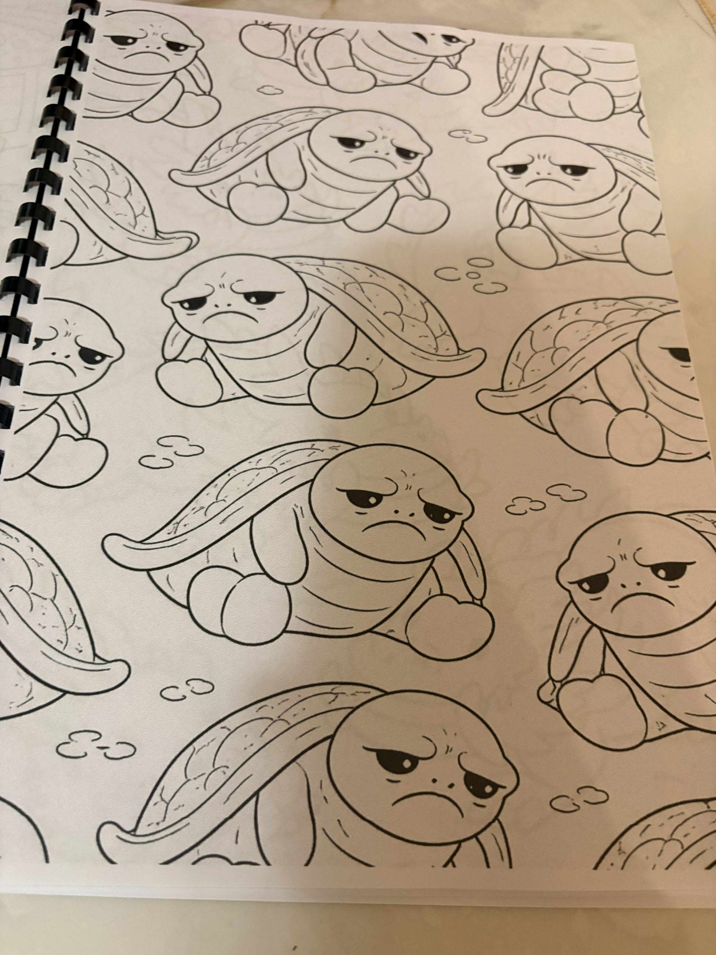 Adult Jellycat Colouring