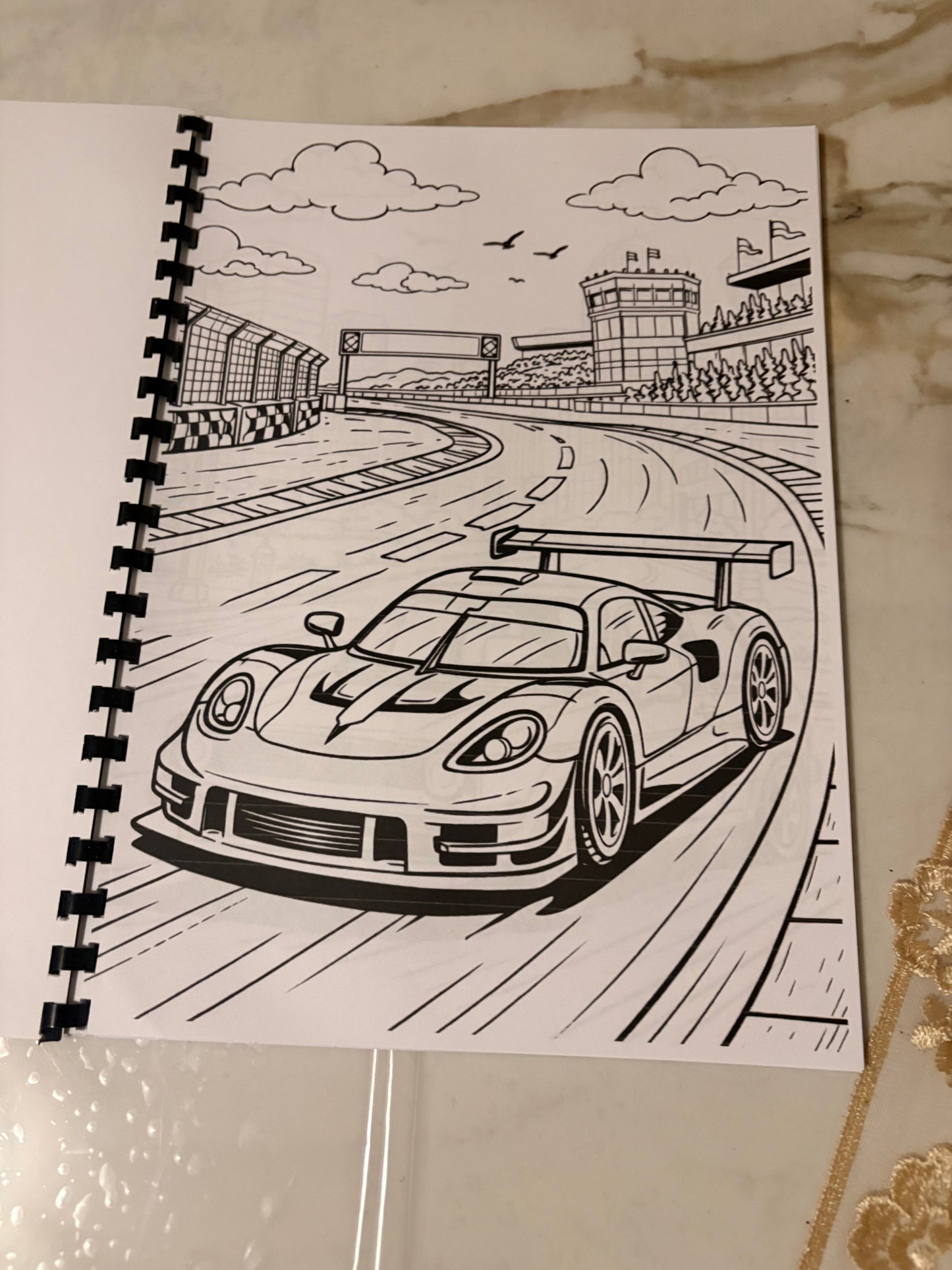 Classic Cars Colouring Book