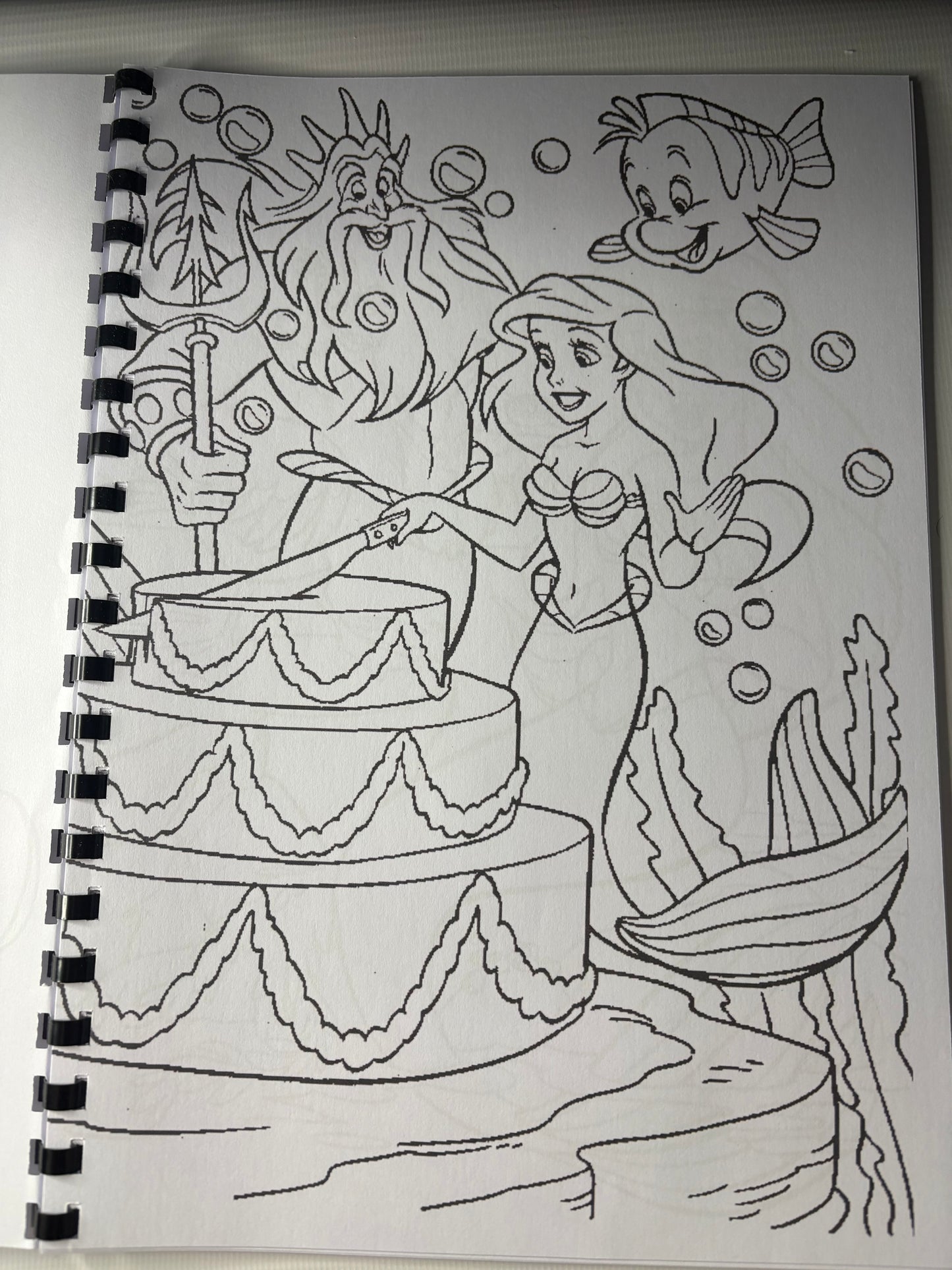 My Little Mermaid Colouring Book