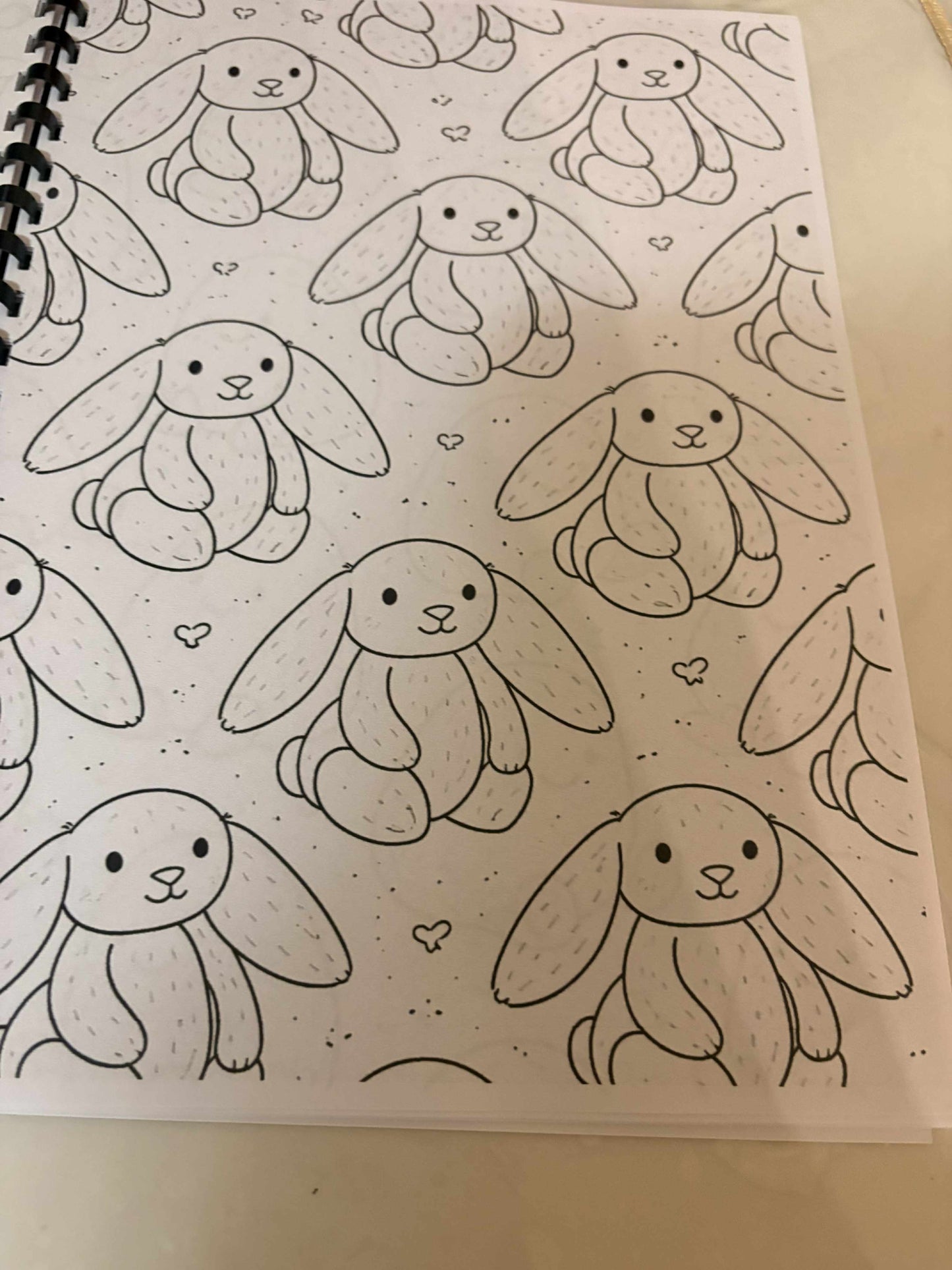 Adult Jellycat Colouring