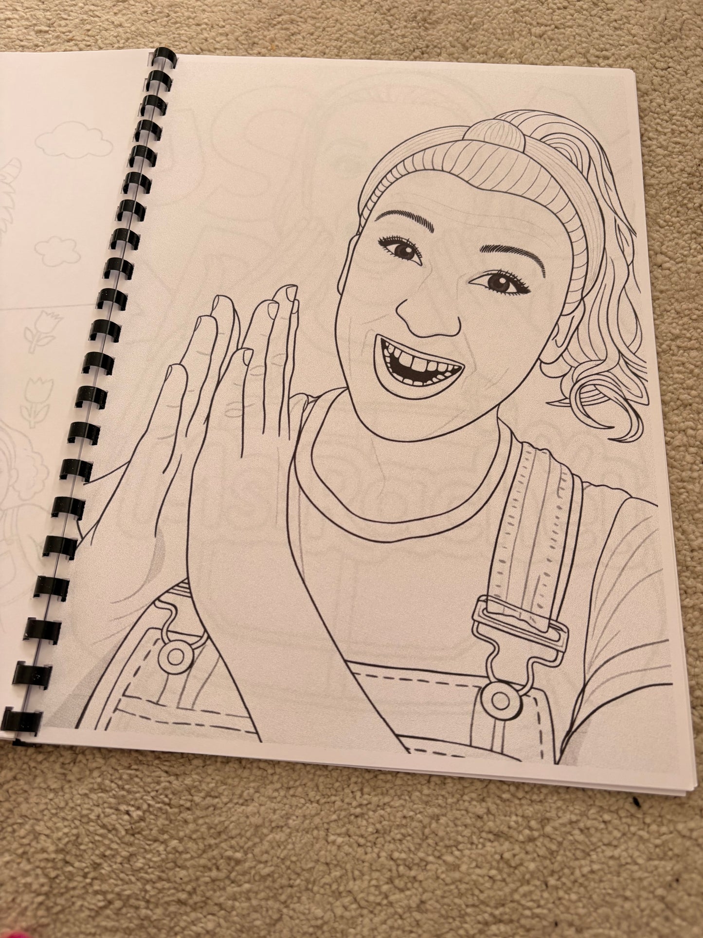 Miss Rachel Inspired Kids Colouring Book