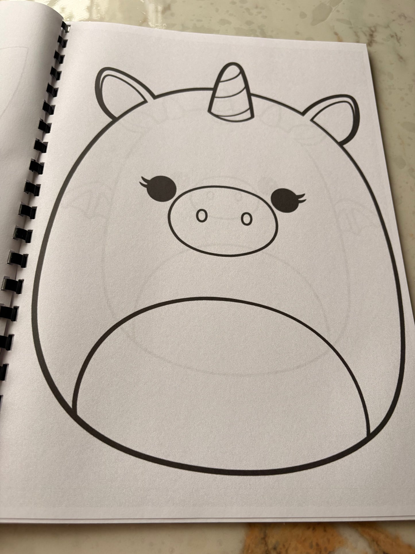 Squishmellow Colouring Book