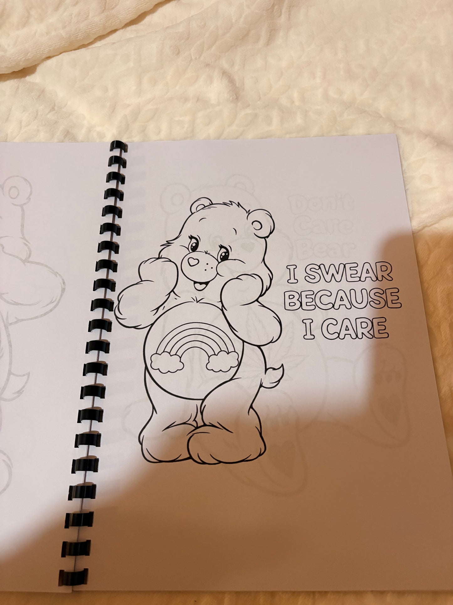 🧸 Swear Bears Colouring Book | Retro Bear Inspired Adult Colouring Book
