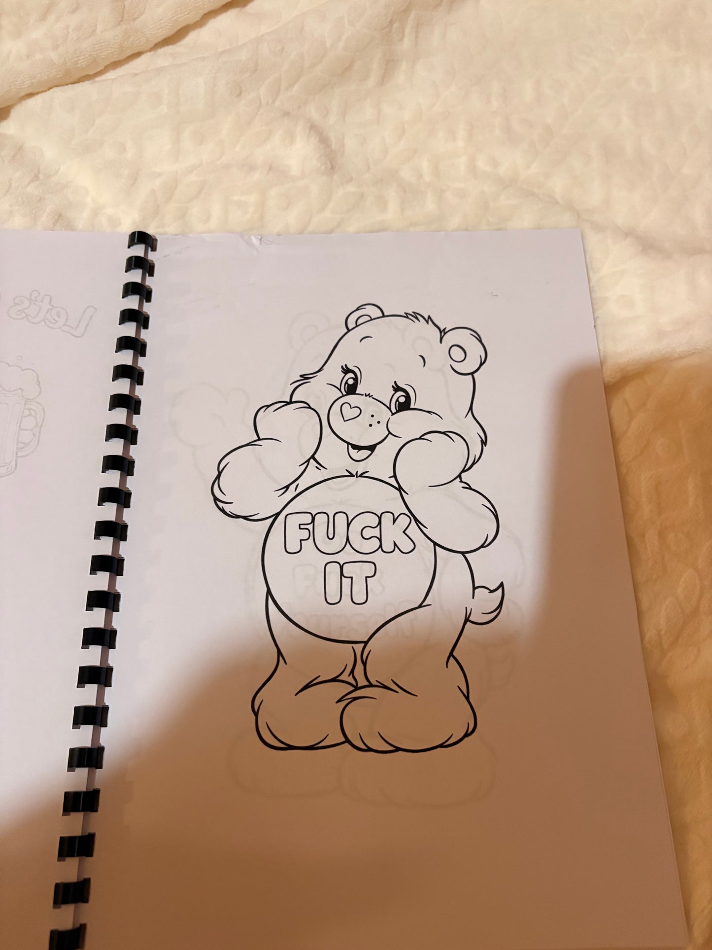 🧸 Swear Bears Colouring Book | Retro Bear Inspired Adult Colouring Book