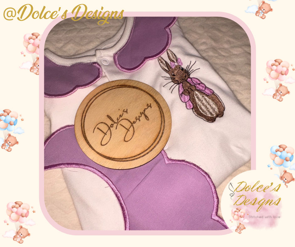 Flopsy Bunny Lilac Baby Set