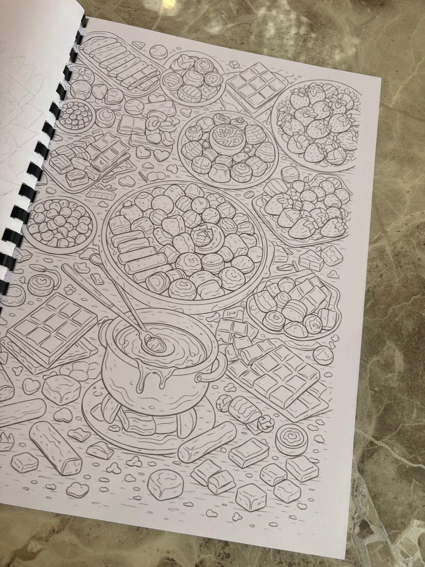 Chocolate Lovers Colouring Book 🍫